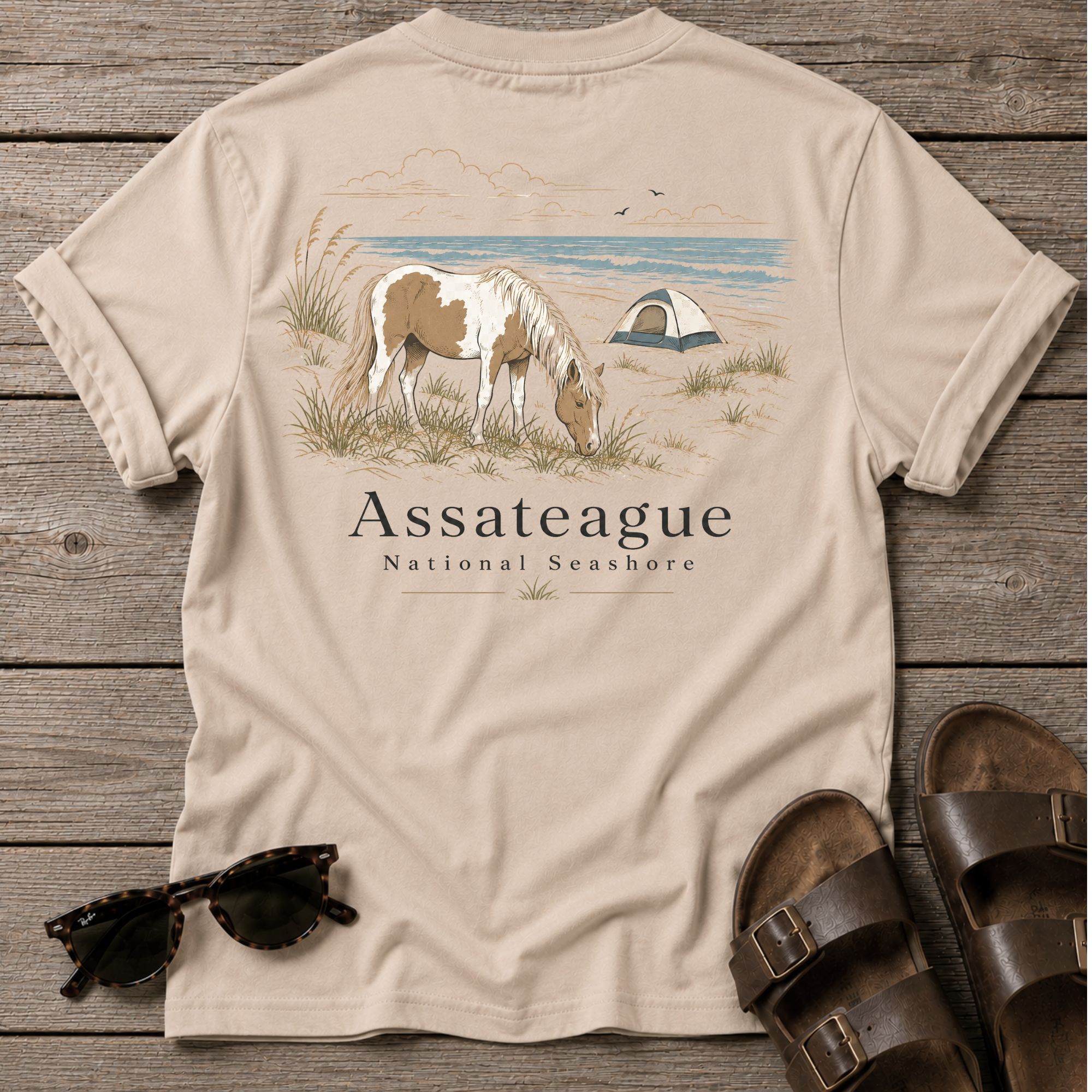 Assateague National Seashore BACK DESIGN