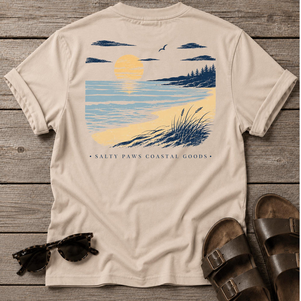 Sunset SP Coastal Goods BACK DESIGN