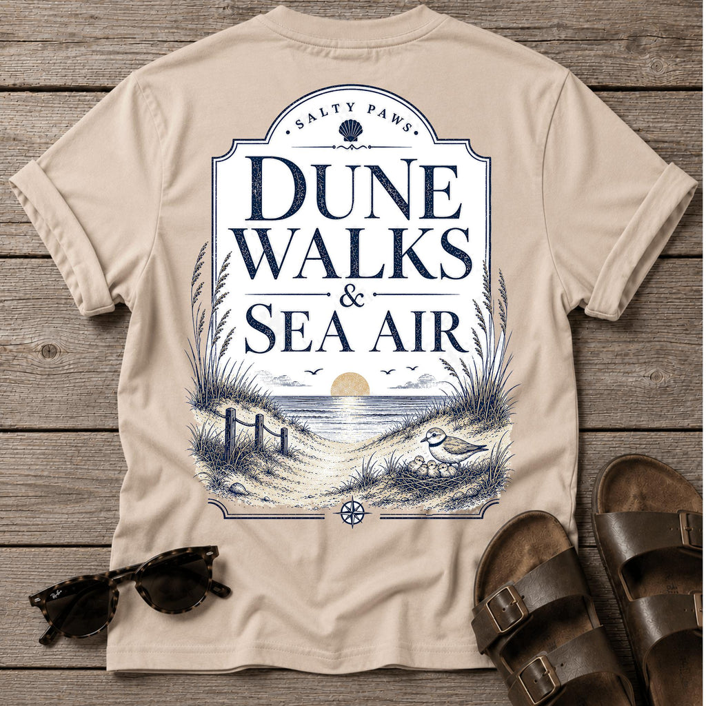 Dune Walks Plover Chicks BACK DESIGN