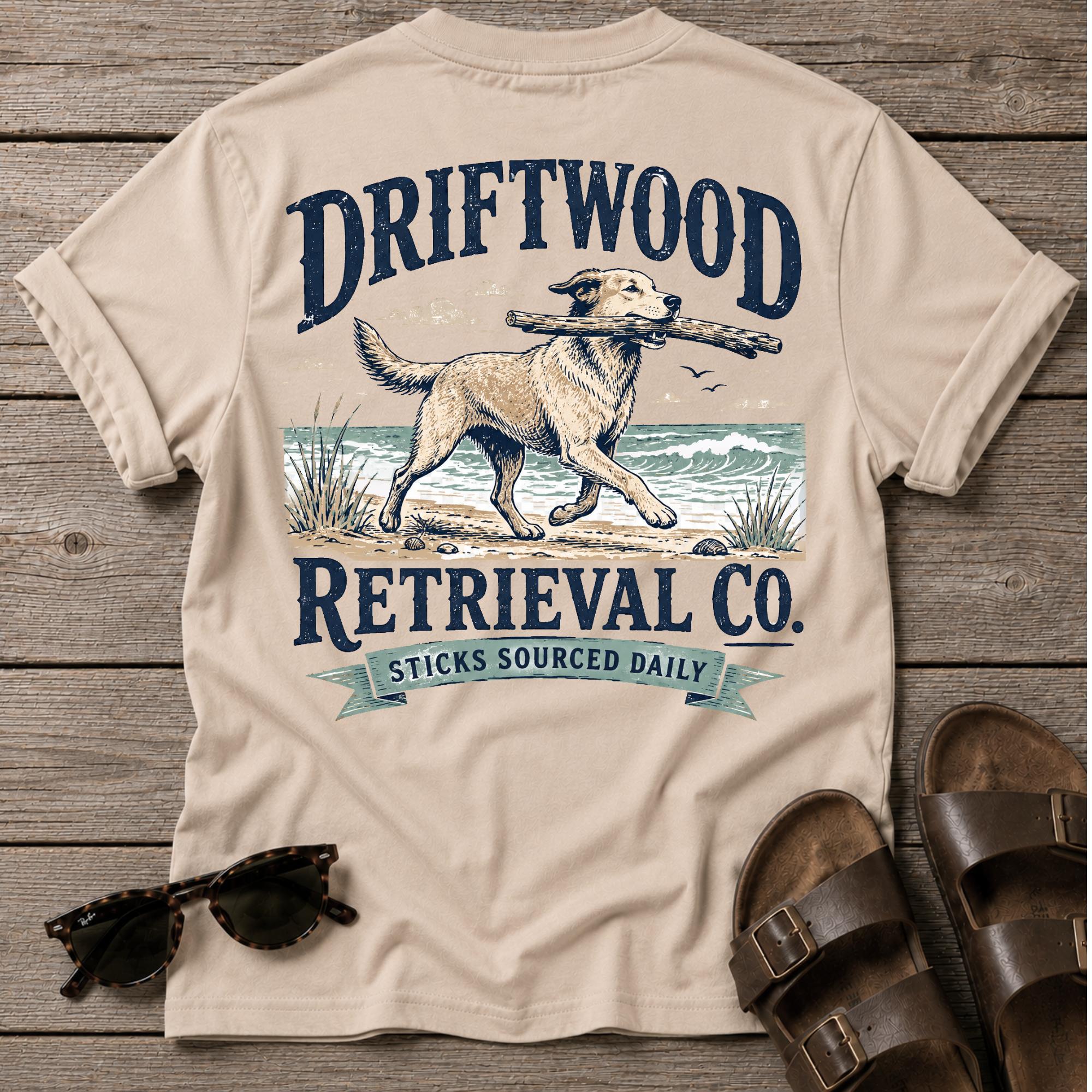 Driftwood Retriever BACK DESIGN