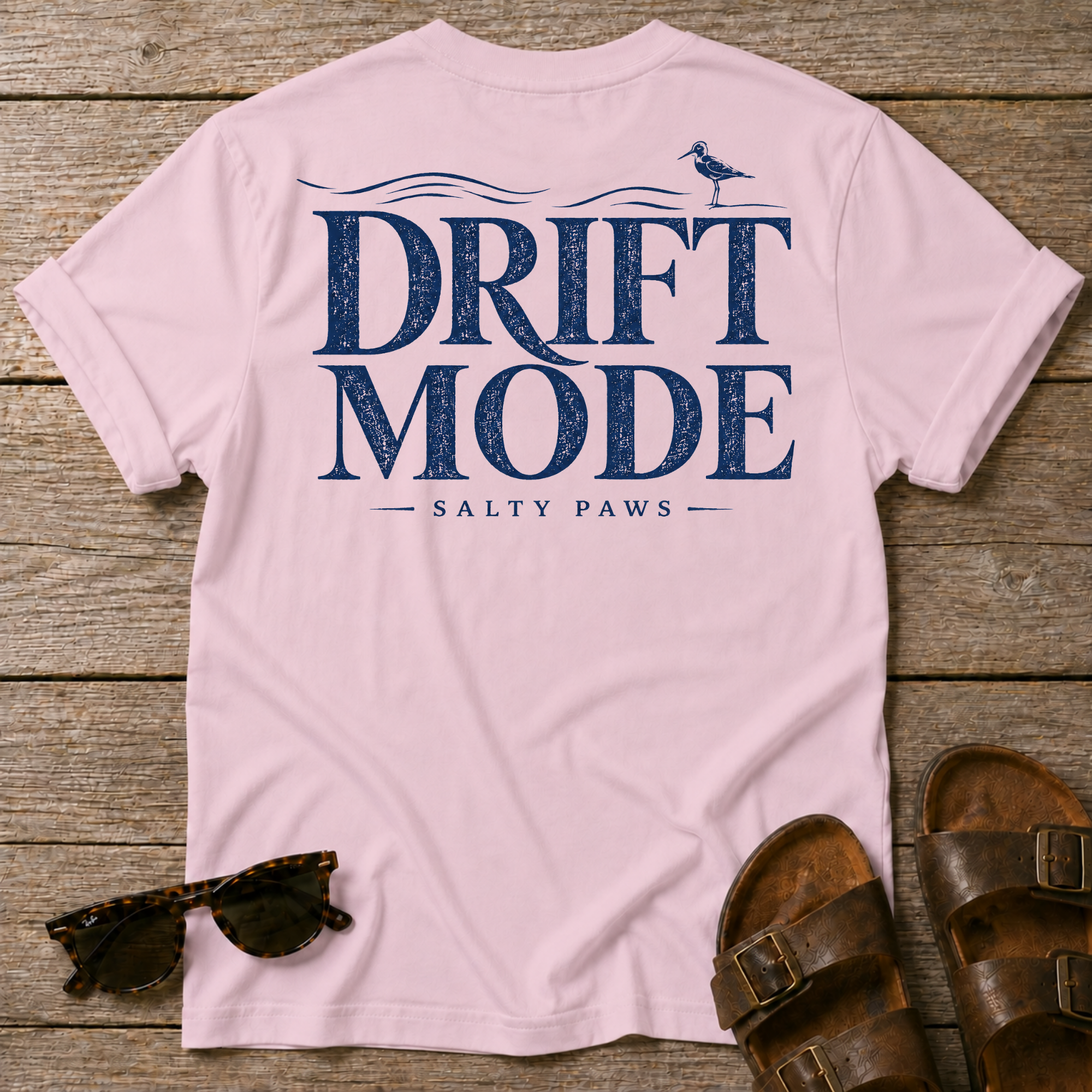 Drift Mode bird BACK DESIGN T-Shirt