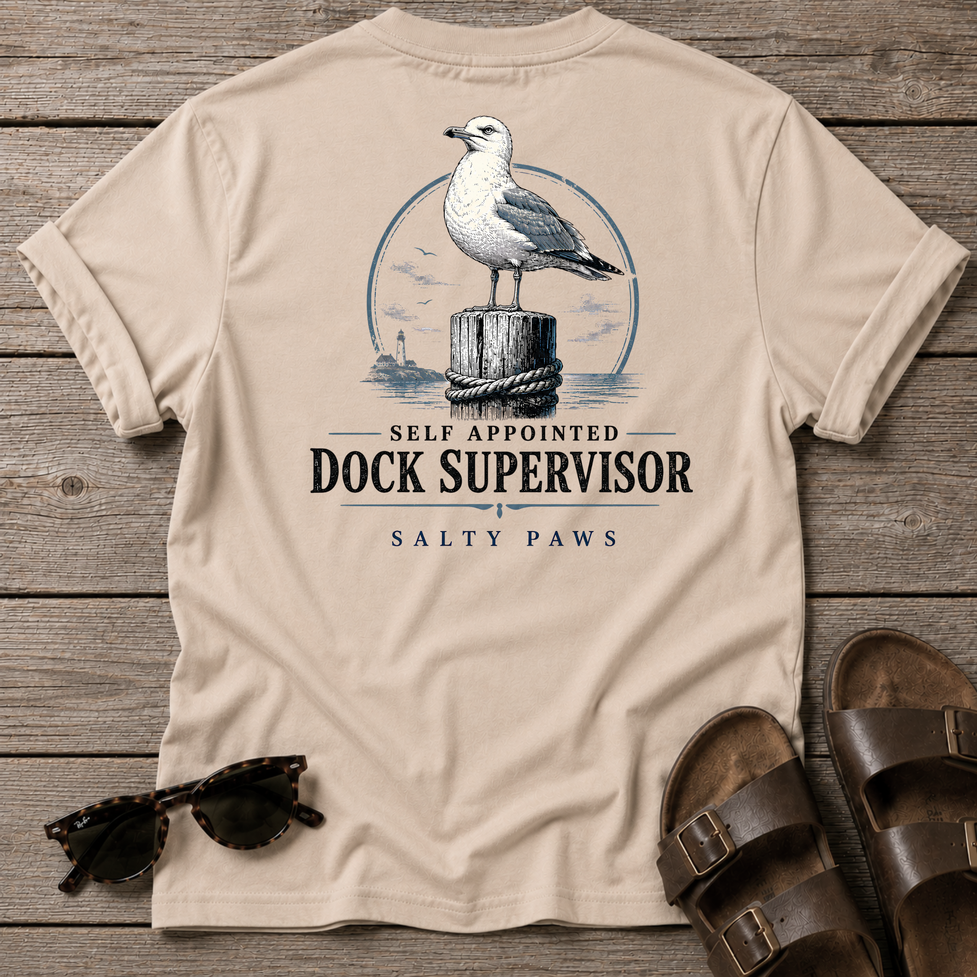 Sea Gull Doc Super T-shirt BACK DESIGN
