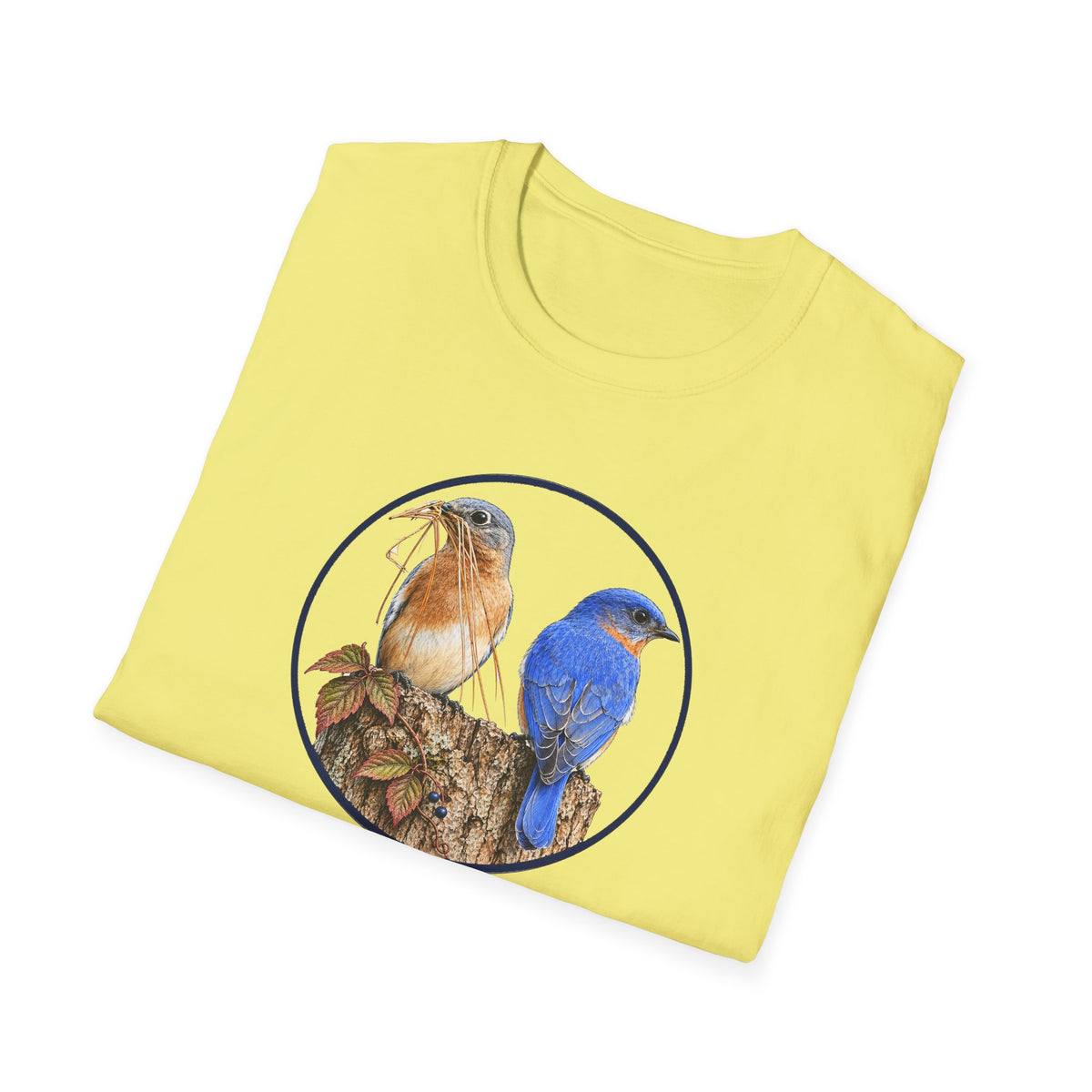 Eastern Bluebirds T-Shirt, Salty Paws coastal t-shirt