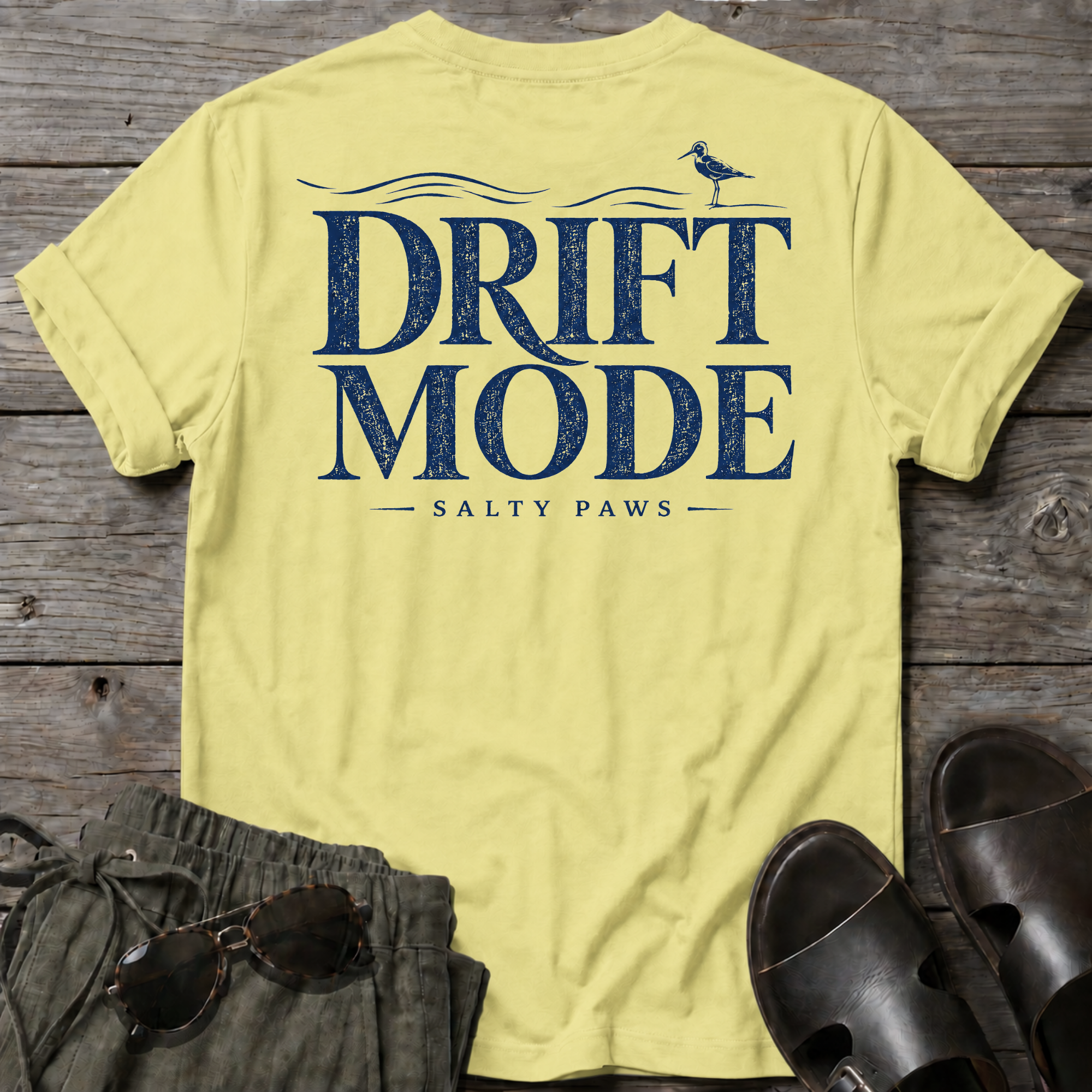 Drift Mode bird BACK DESIGN T-Shirt
