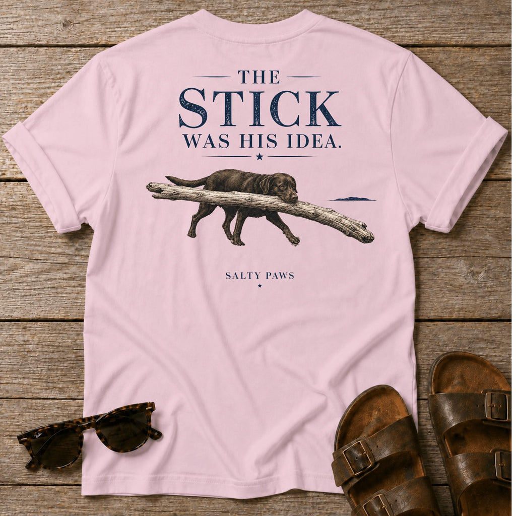 Stick was his Idea. BACK DESIGN