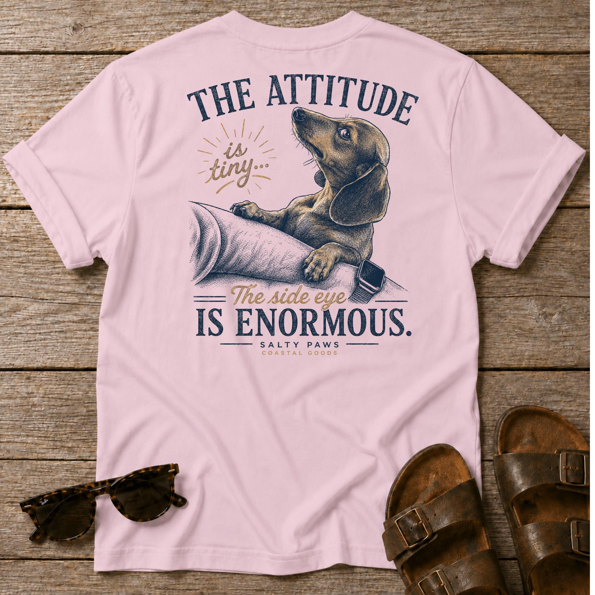 Side Eye Doxie BACK DESIGN