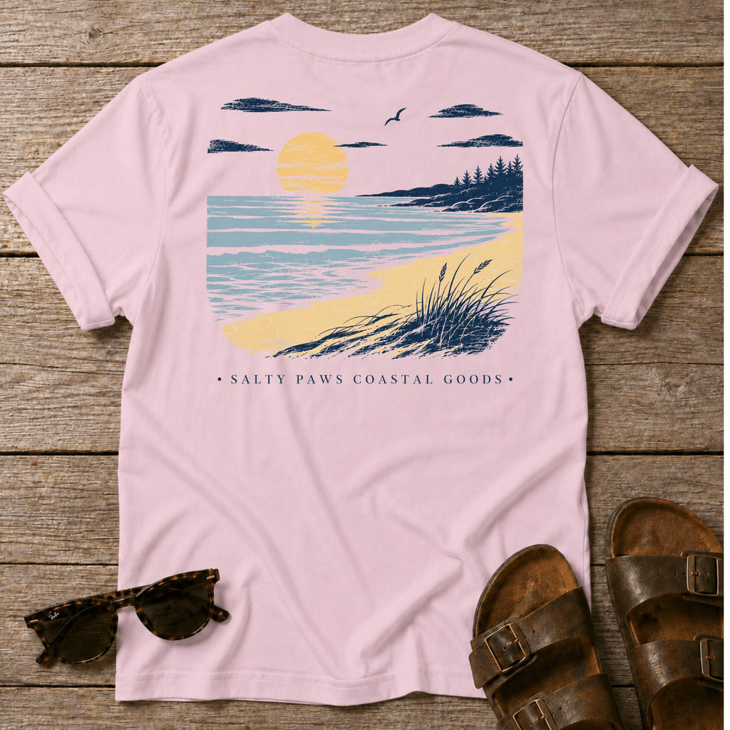 Sunset SP Coastal Goods BACK DESIGN