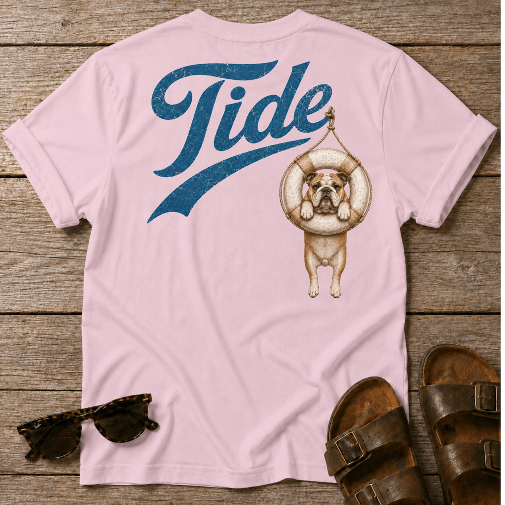 Tide English Bulldog Tube BACK DESIGN
