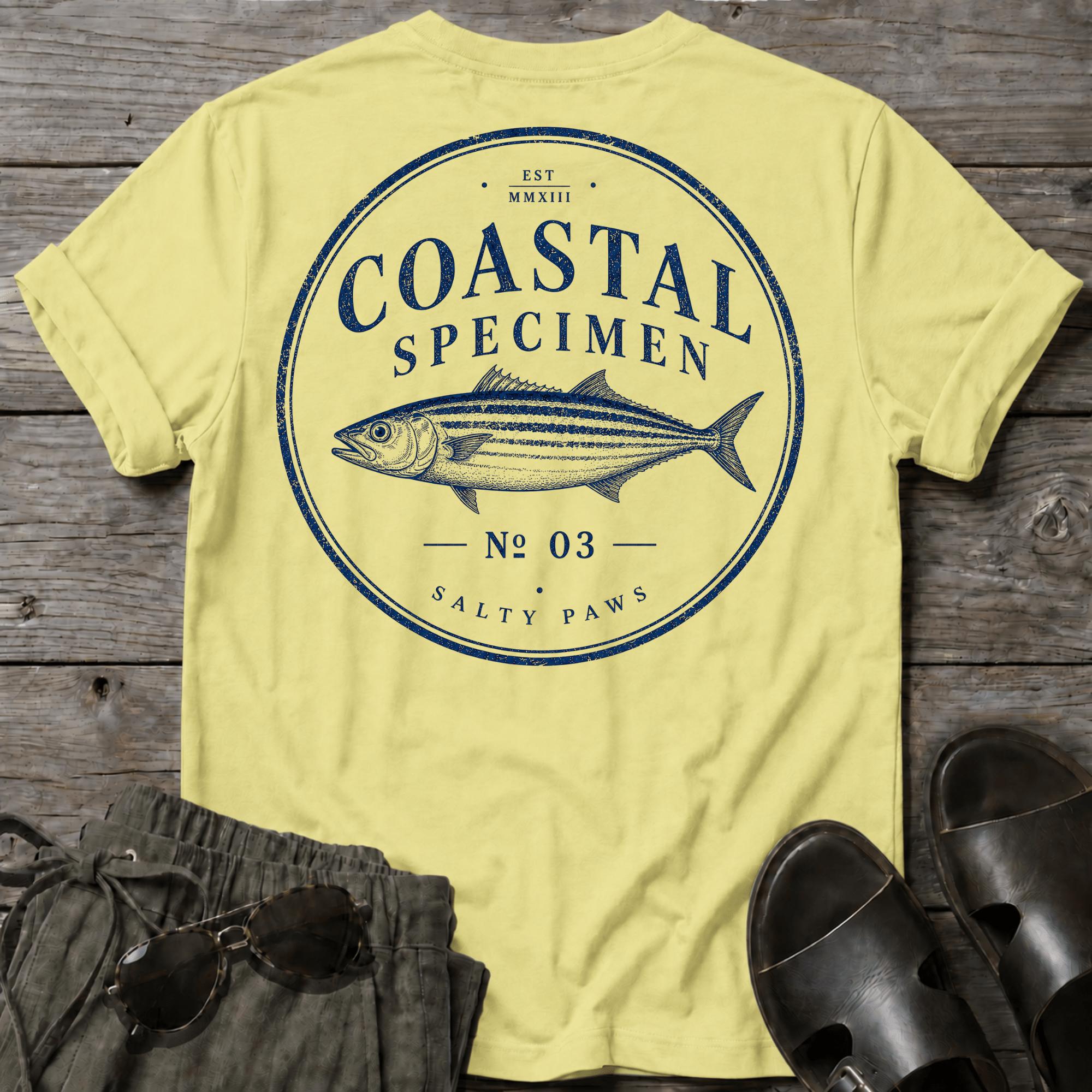 Coastal Specimen fish BACK DESIGN T-Shirt