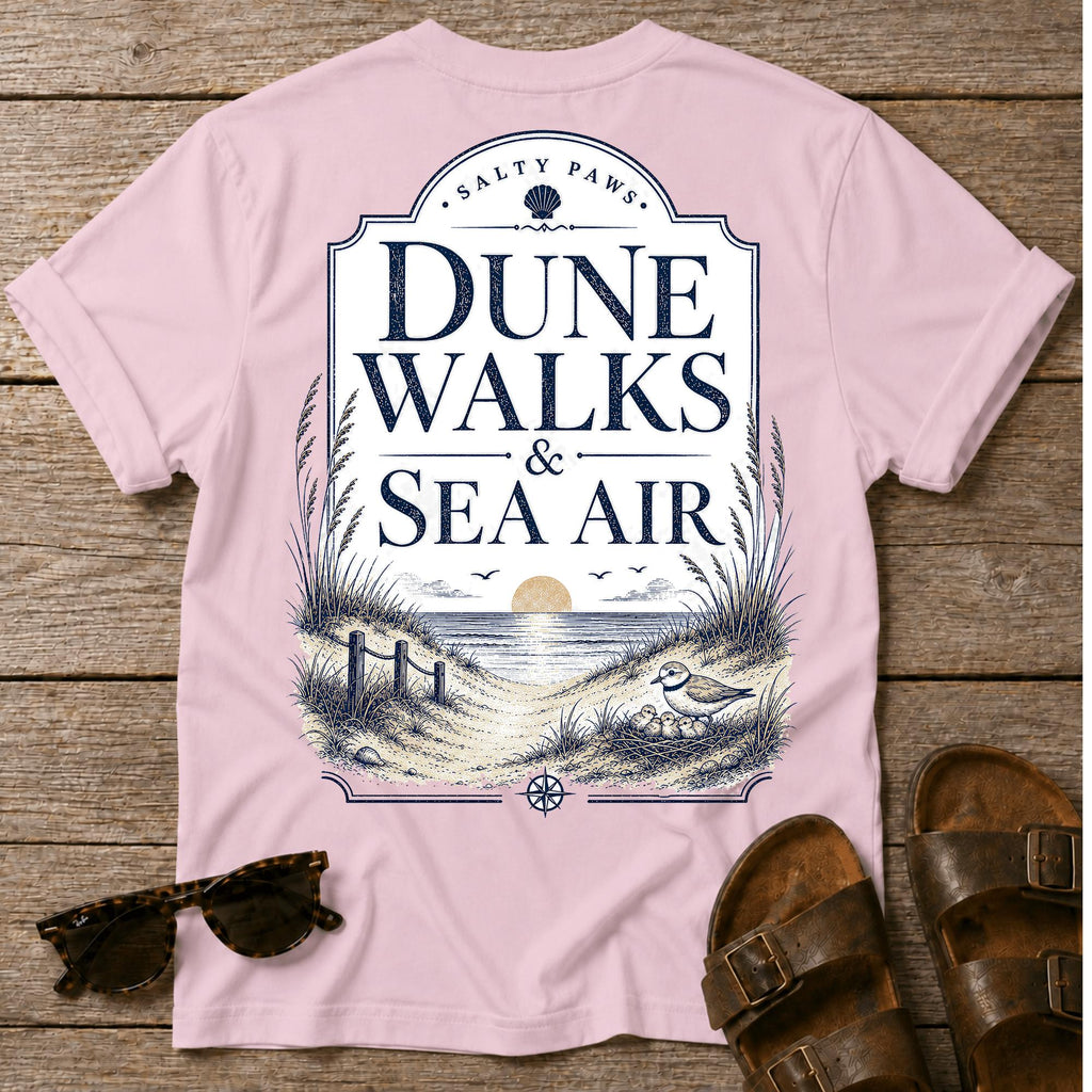 Dune Walks Plover Chicks BACK DESIGN