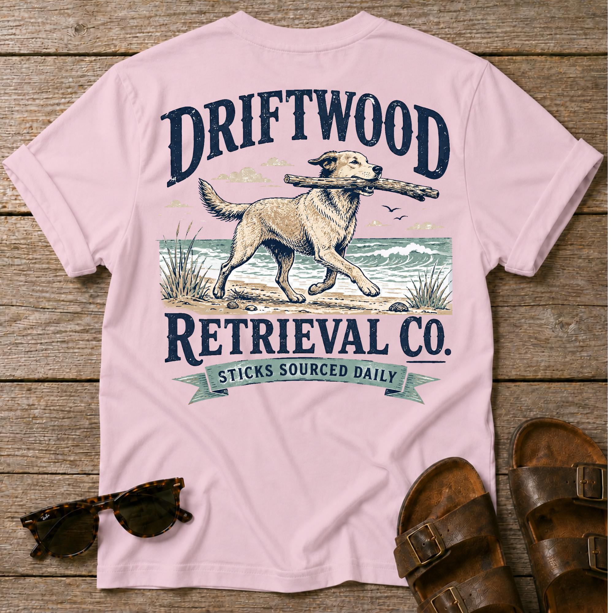 Driftwood Retriever BACK DESIGN