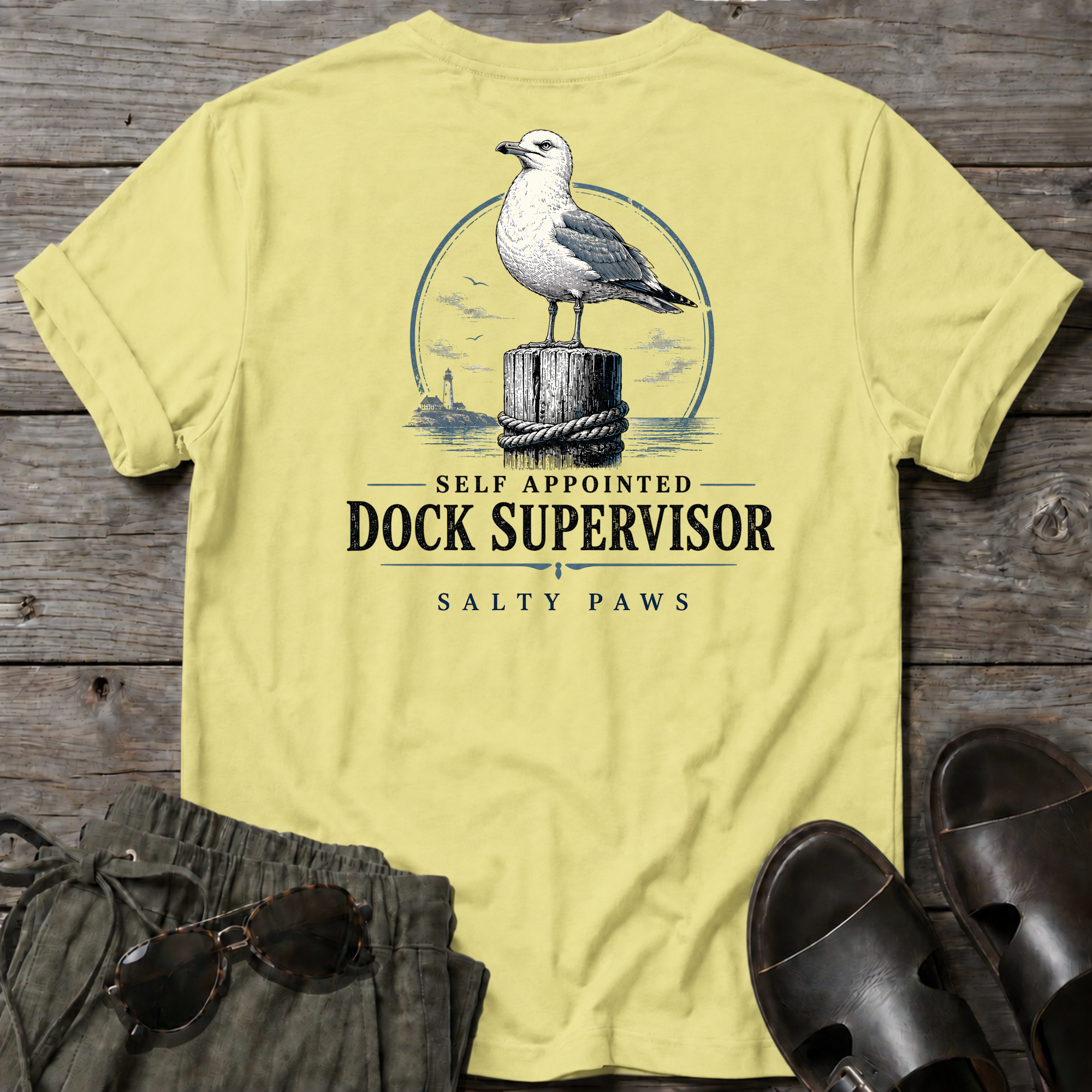 Sea Gull Doc Super T-shirt BACK DESIGN