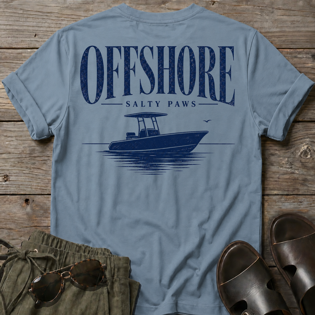 Offshore Boat BACK DESIGN T-Shirt