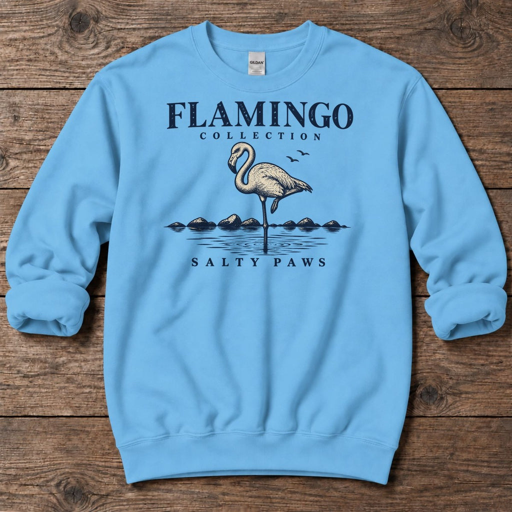 Flamingo Collection Midweight Sweatshirt in Sky