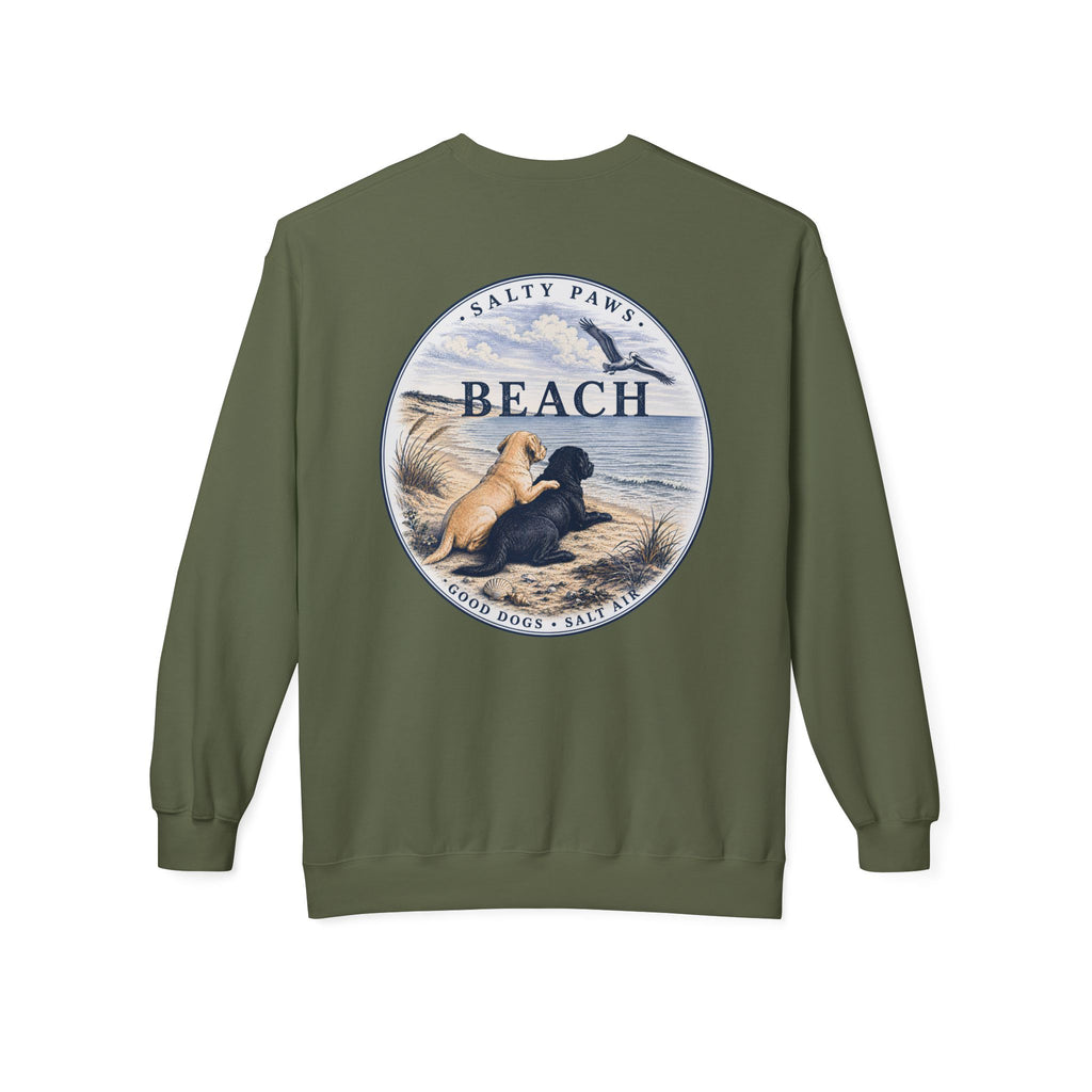 Beach Pelicans Labrador - Midweight Sweatshirt