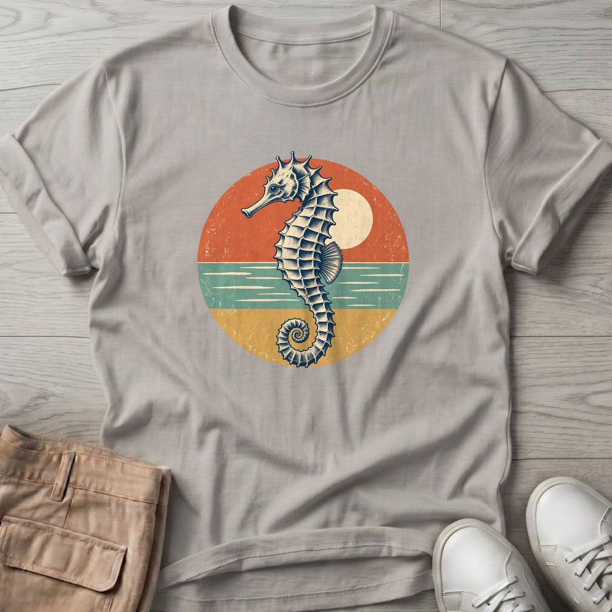 Seahorse Sunset T-Shirt