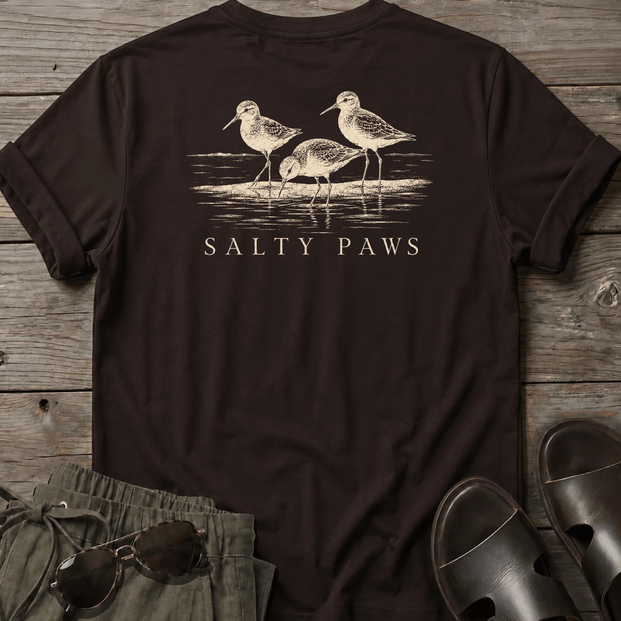 3 Sanderlings T-shirt BACK DESIGN