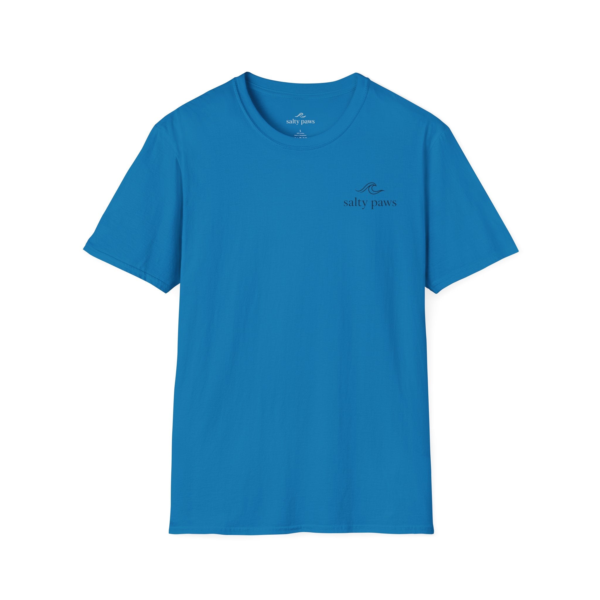 First One in the Water Dog BACK DESIGN T-Shirt