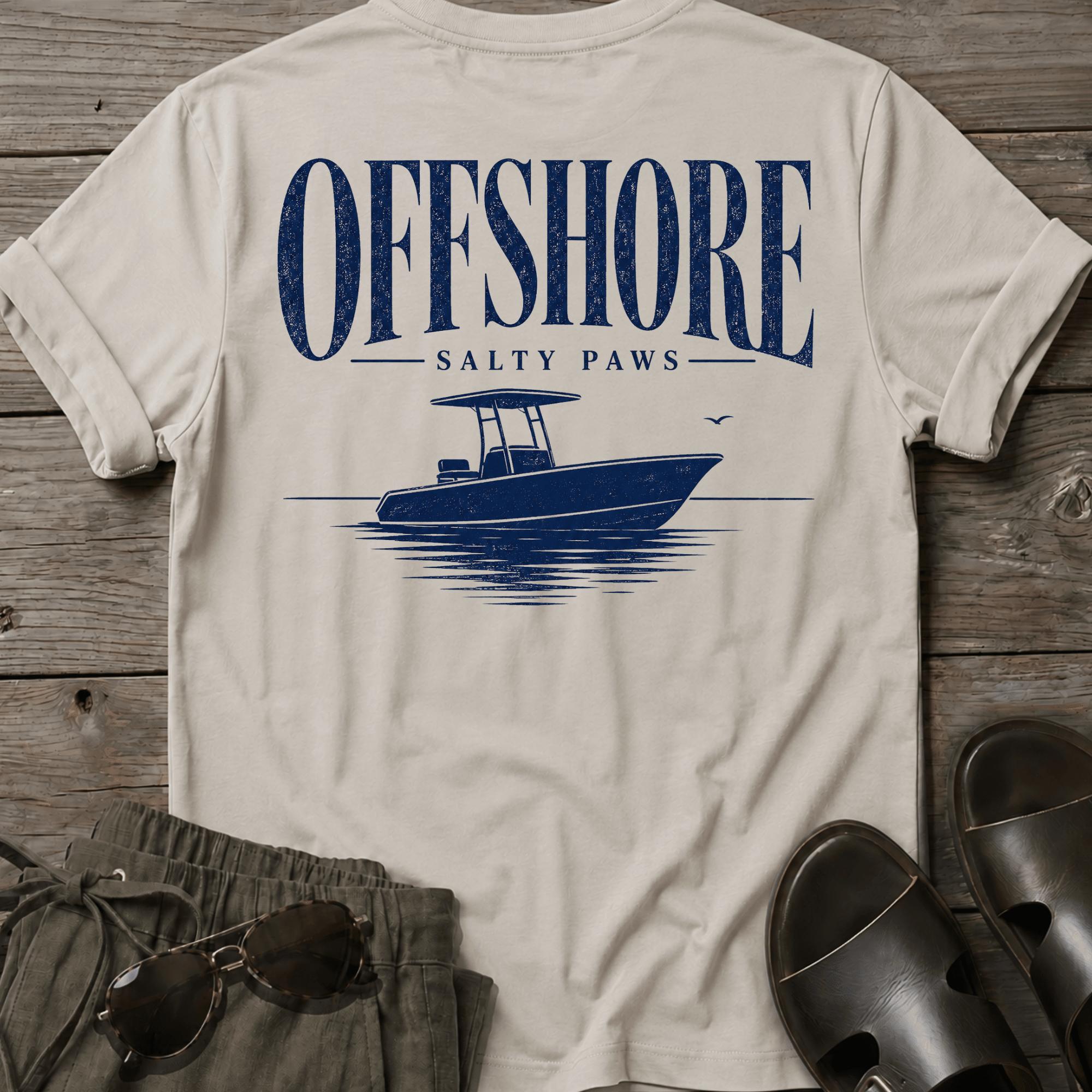 Offshore Boat BACK DESIGN T-Shirt