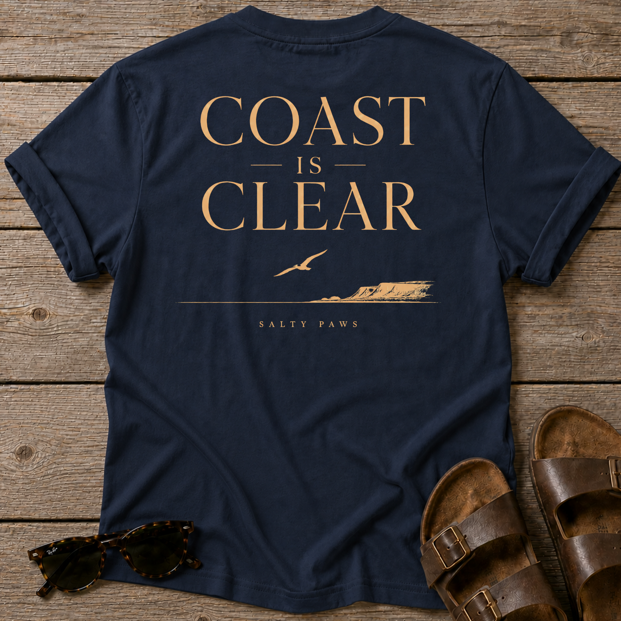 Coast is Clear BACK DESIGN T-Shirt