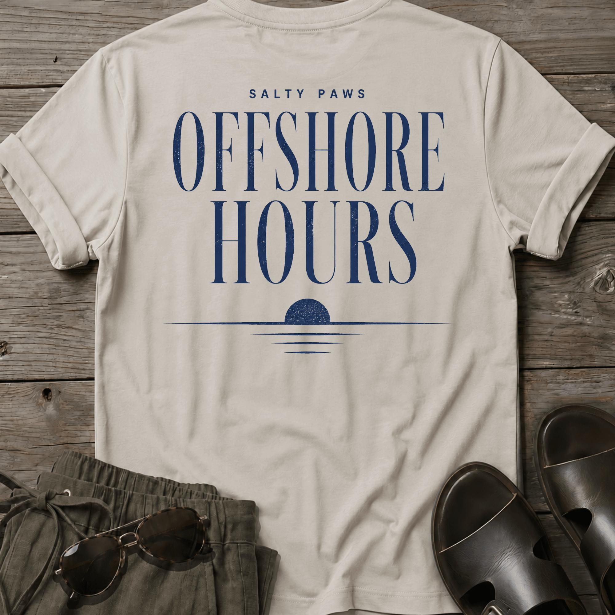 Offshore Hours BACK DESIGN T-Shirt