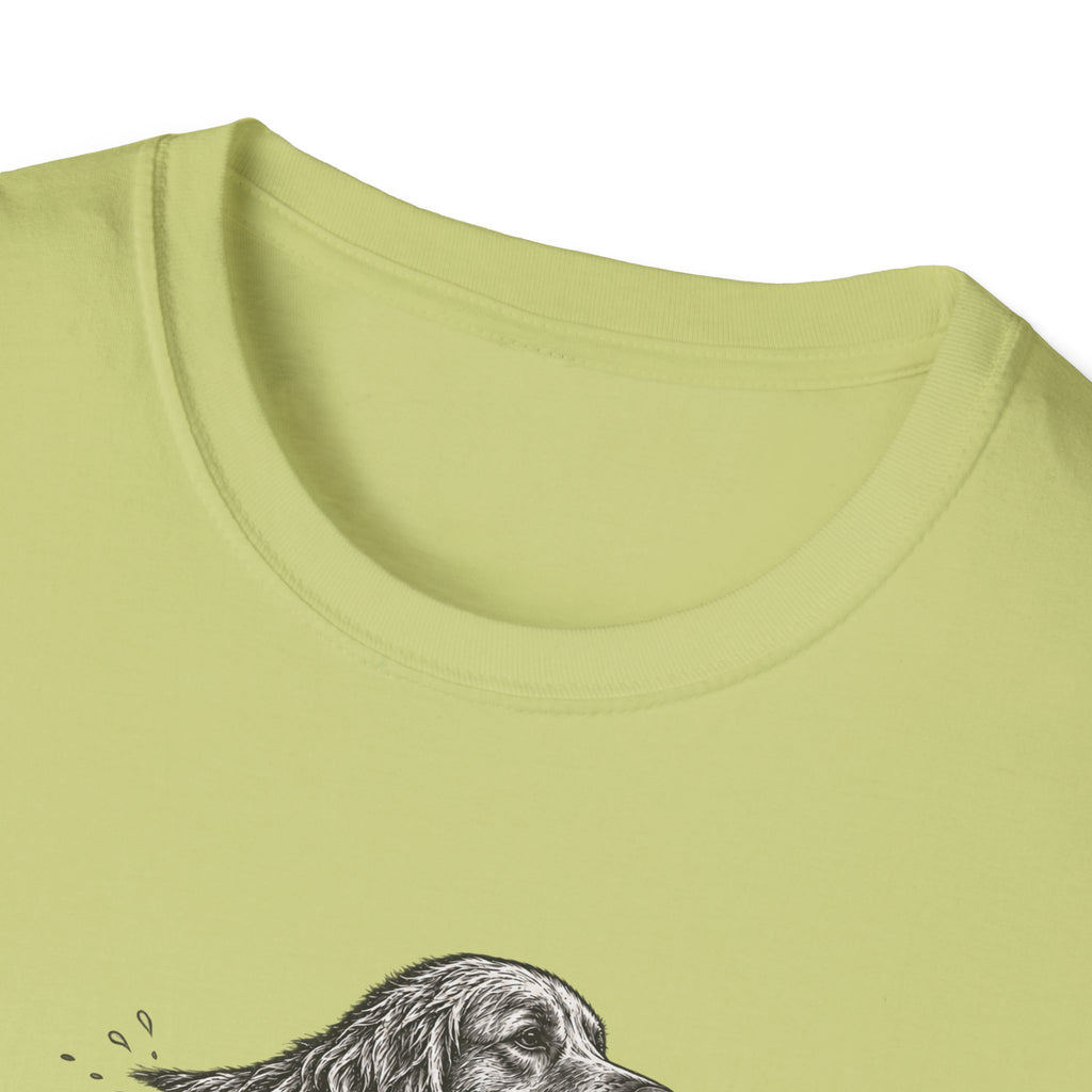 Never Swim Alone Golden Dog T-Shirt