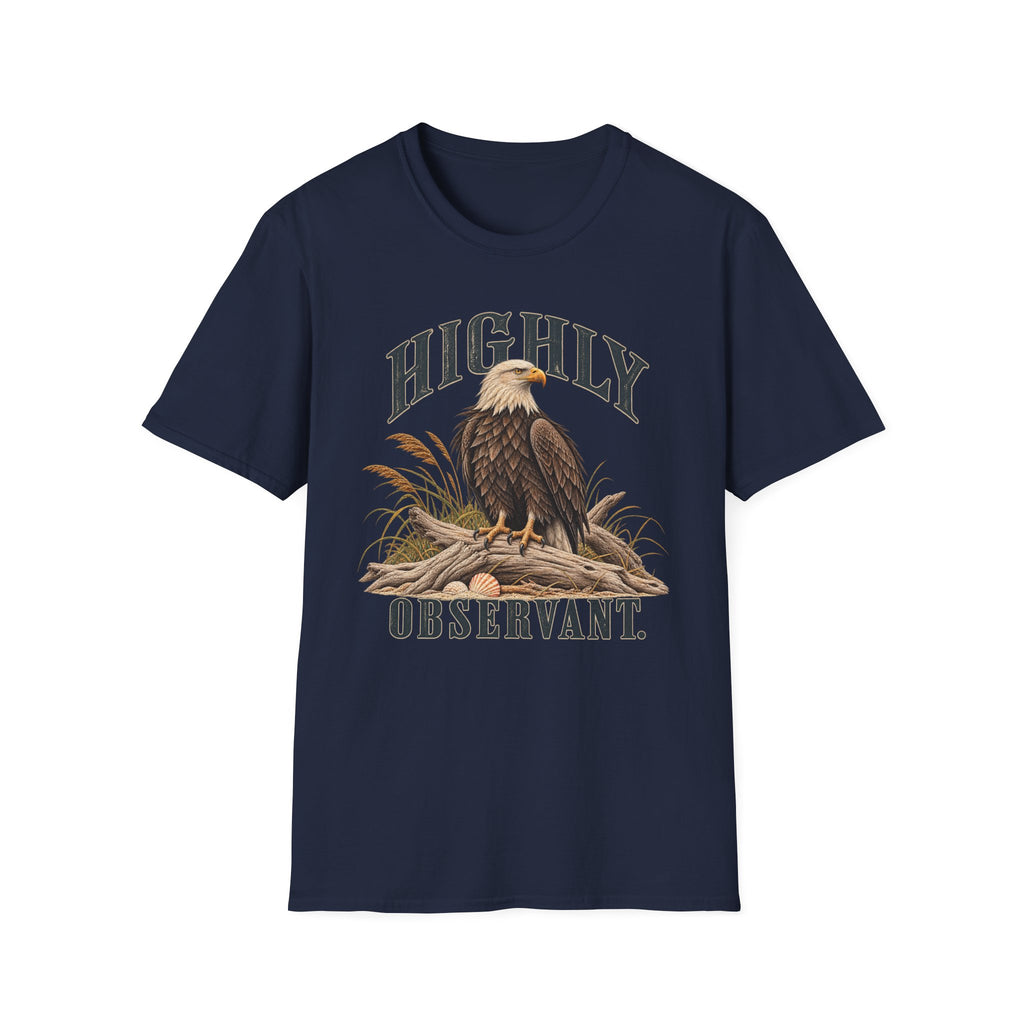 Highly Observant Soft Style Eagle T-Shirt