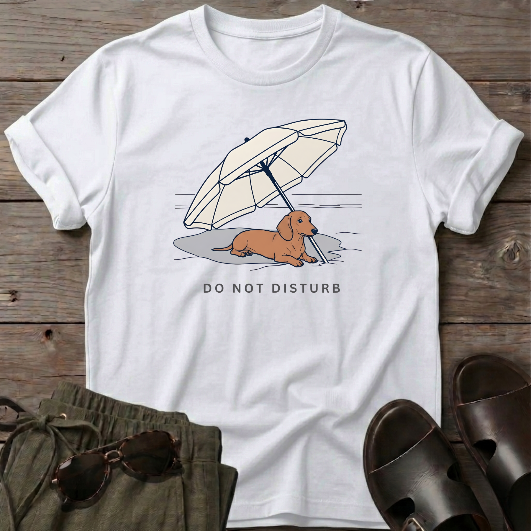Dachshund DO NOT DISTURB T-Shirt