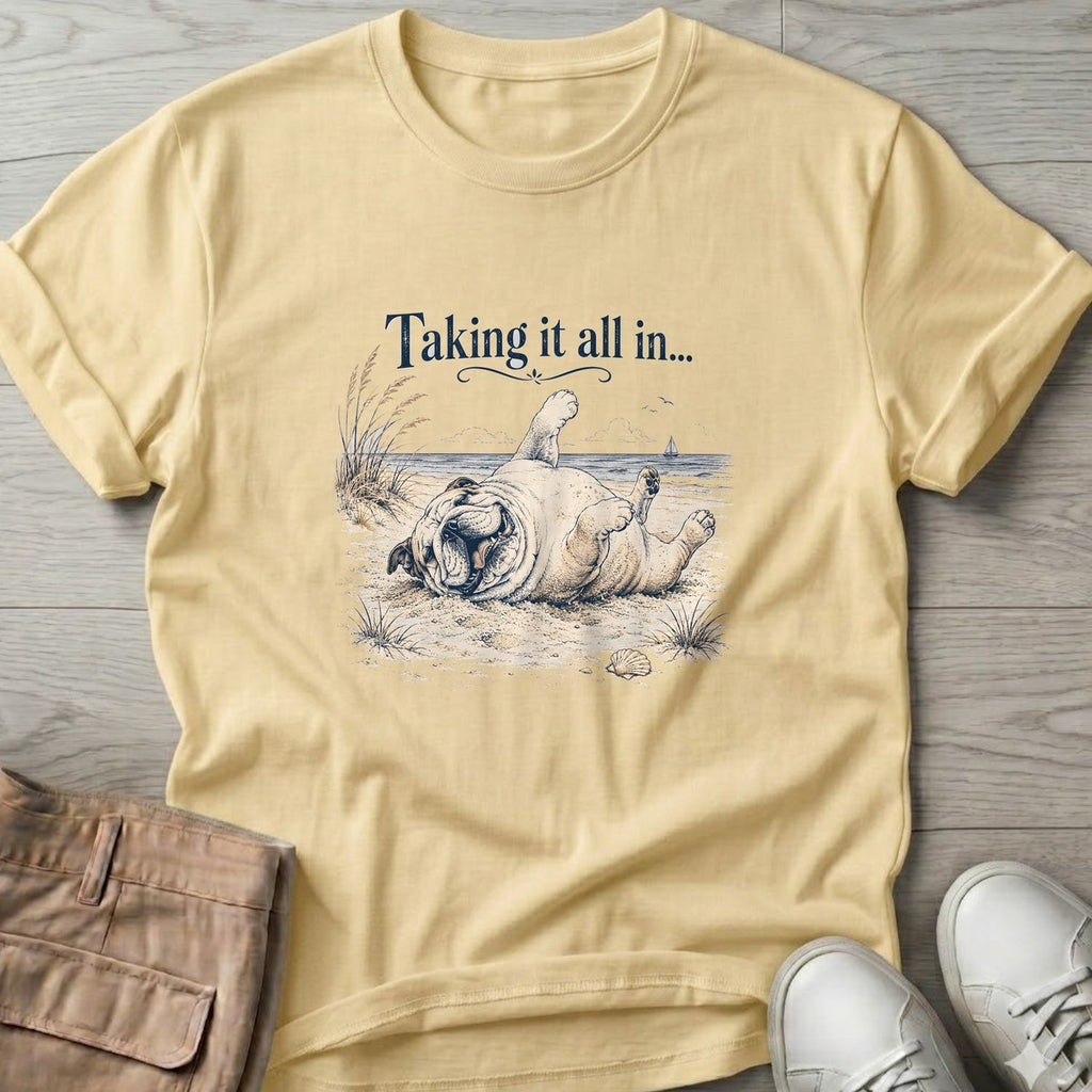 Taking It All In T-Shirt in Cornsilk
