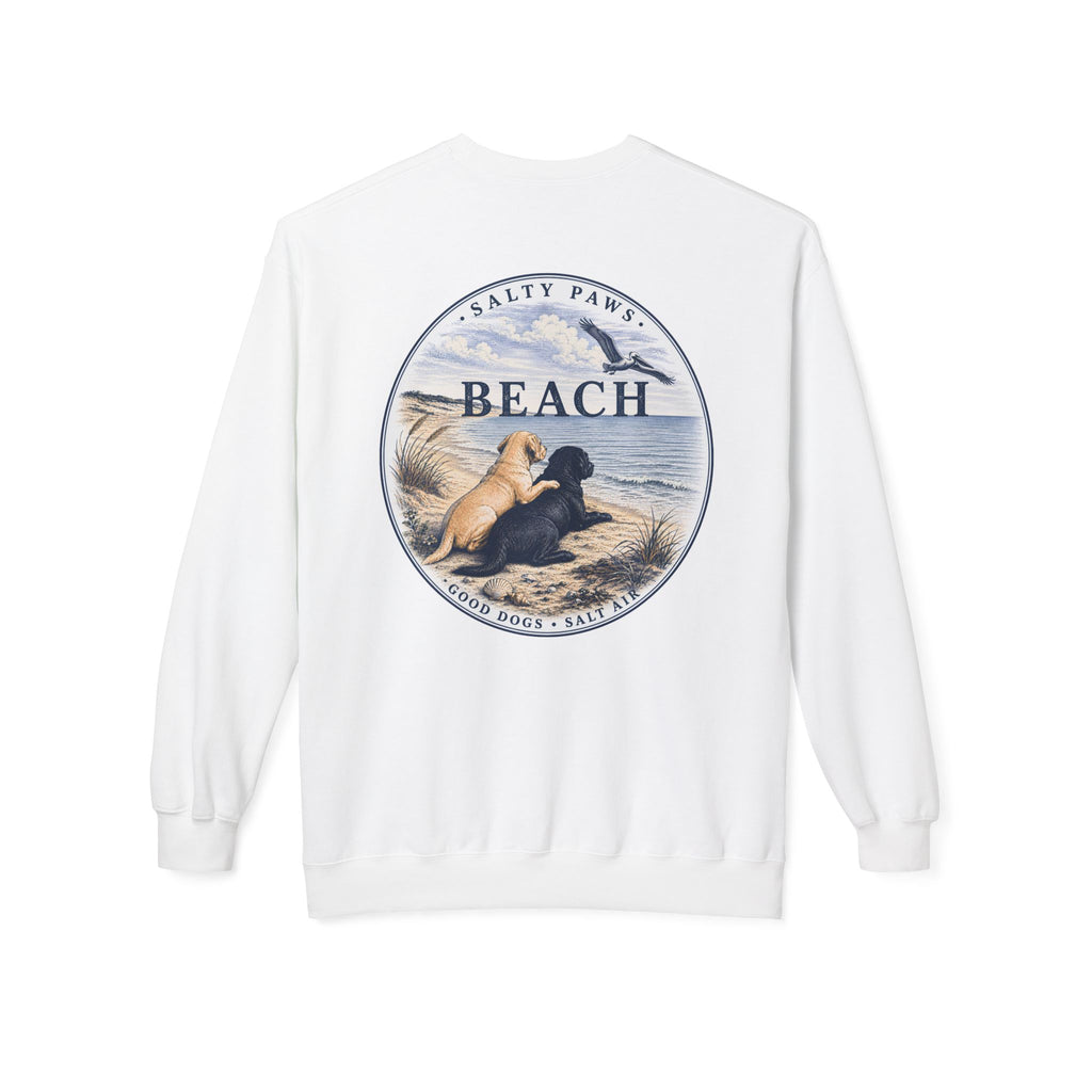 Beach Pelicans Labrador - Midweight Sweatshirt