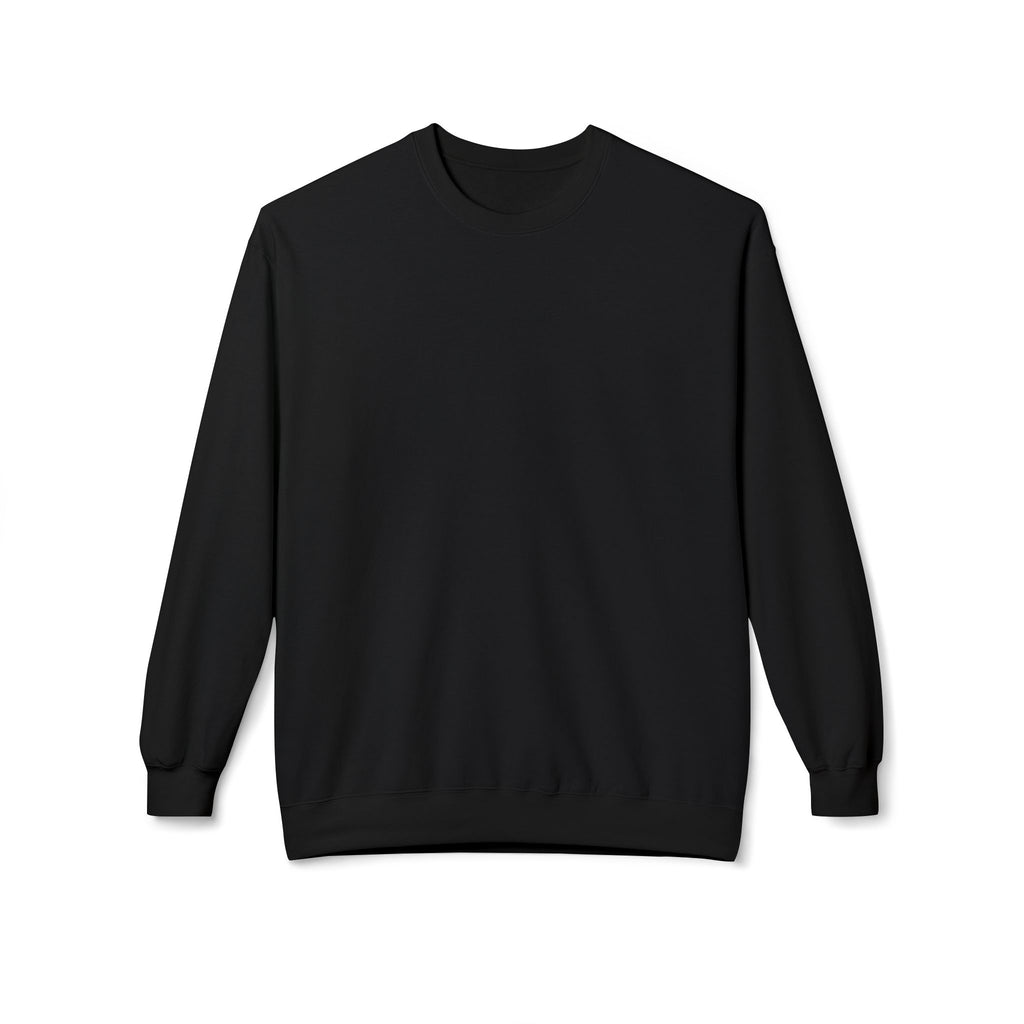 Highly Observant Eagle Back Design Midweight Sweatshirt