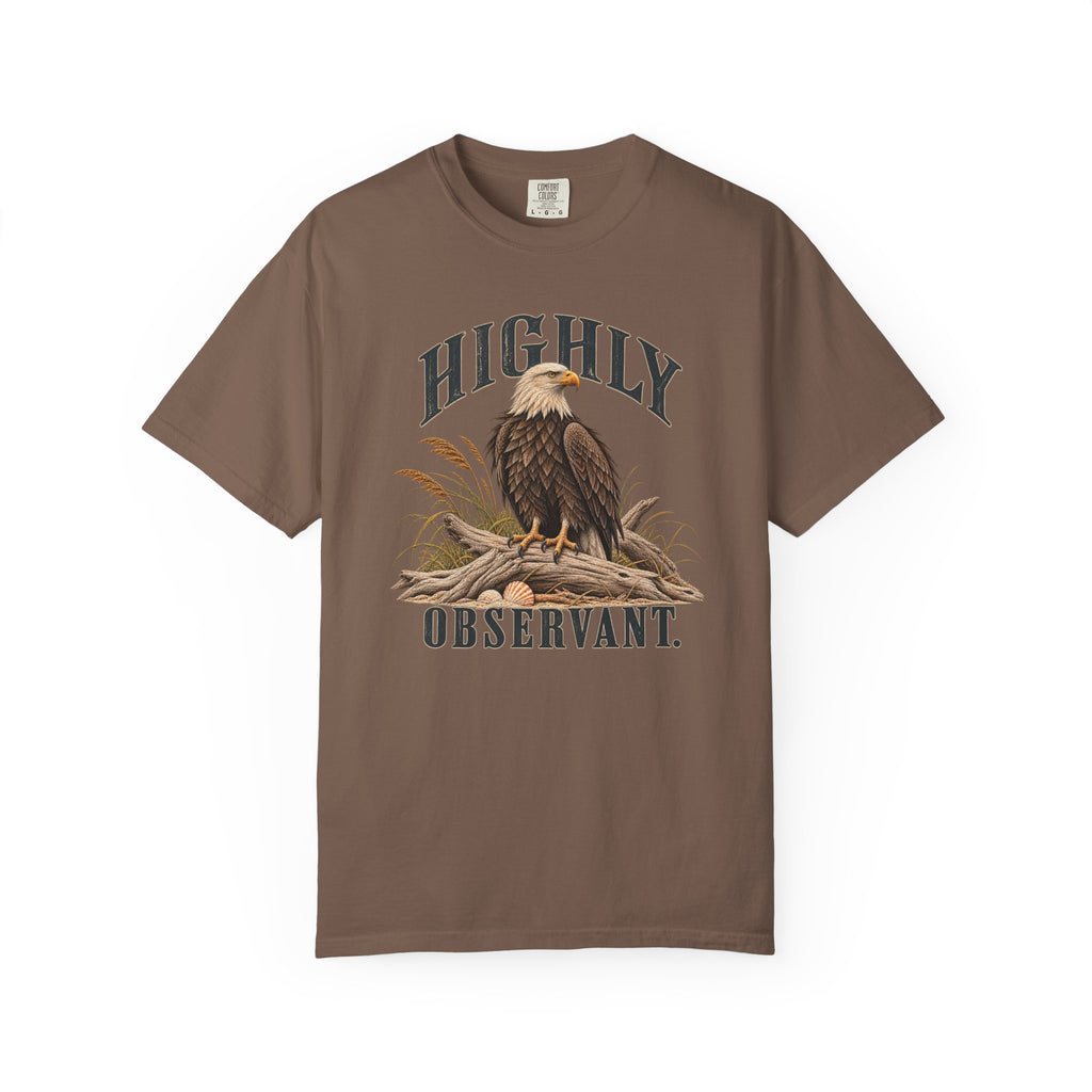 Highly Observant Eagle T-Shirt Comfort Colors
