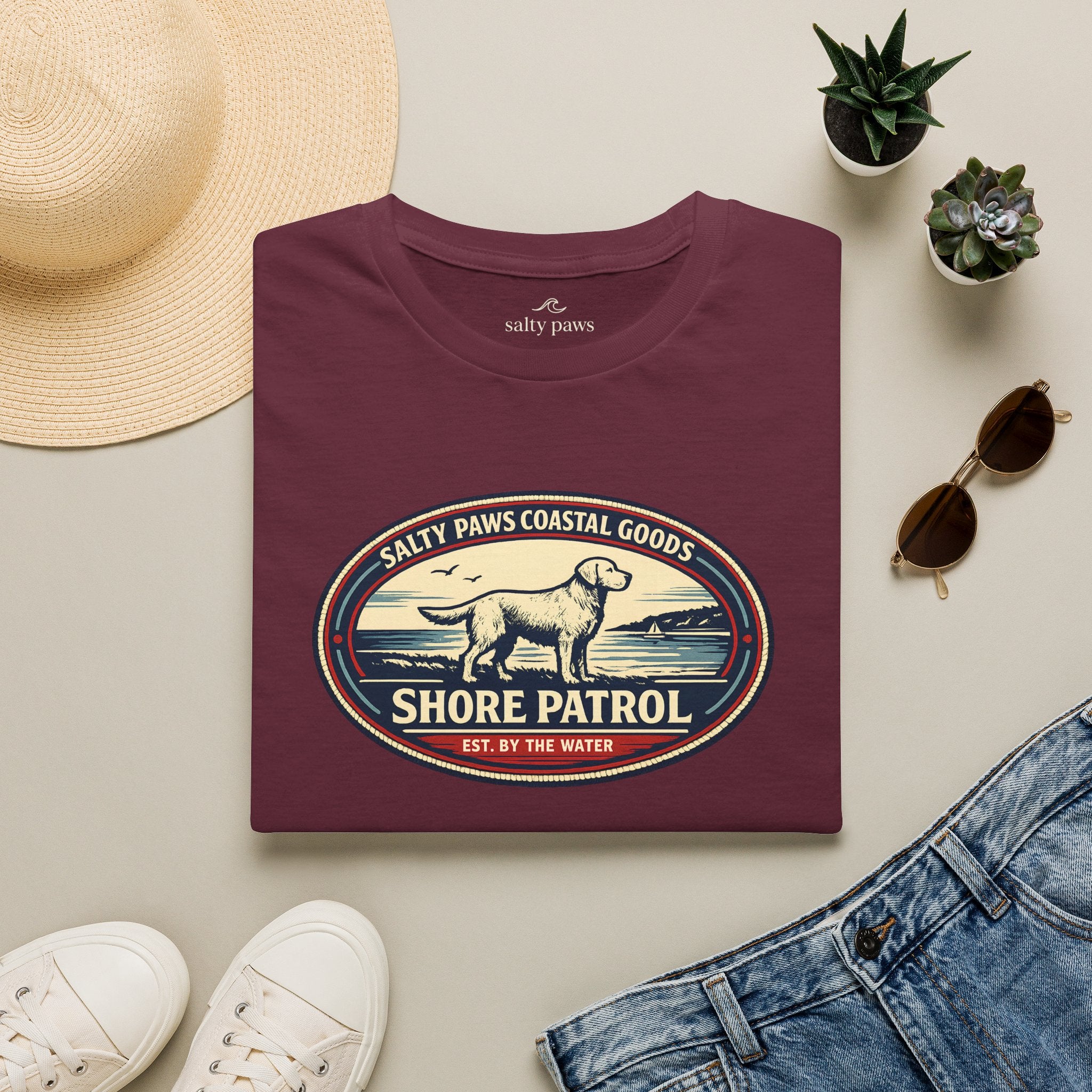 Shore Patrol Oval T-Shirt