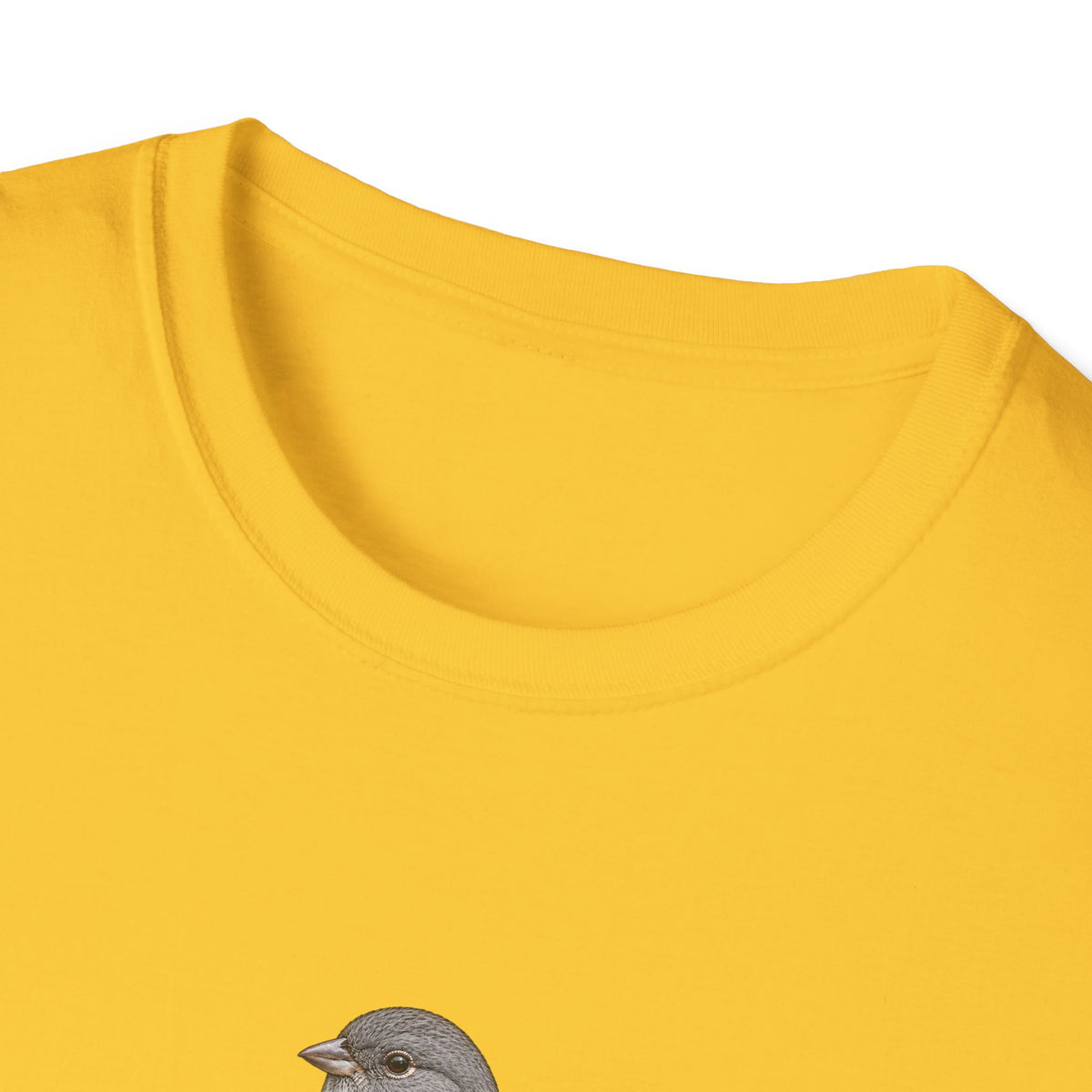 Gray Bird Blossom T-Shirt
