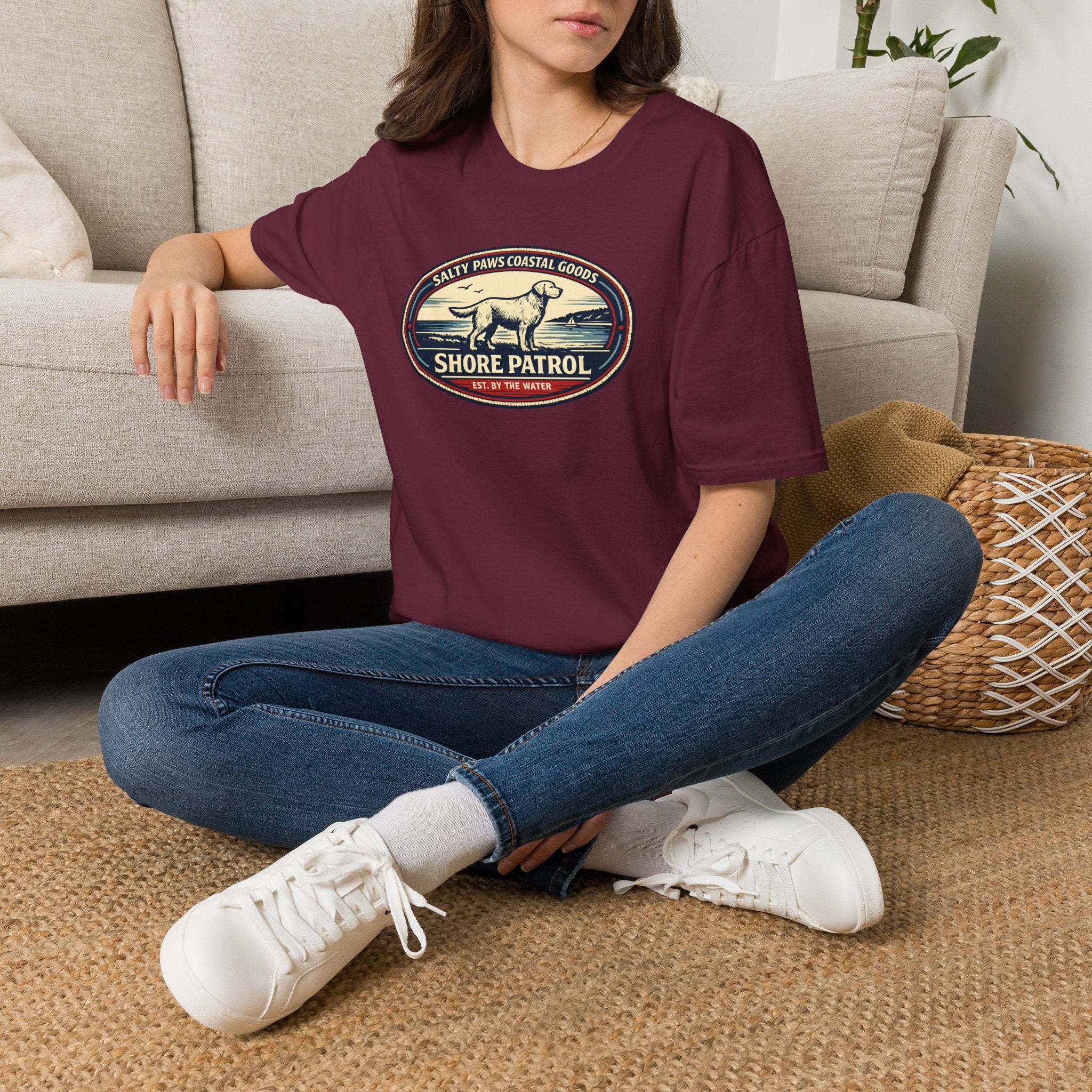 Shore Patrol Oval T-Shirt