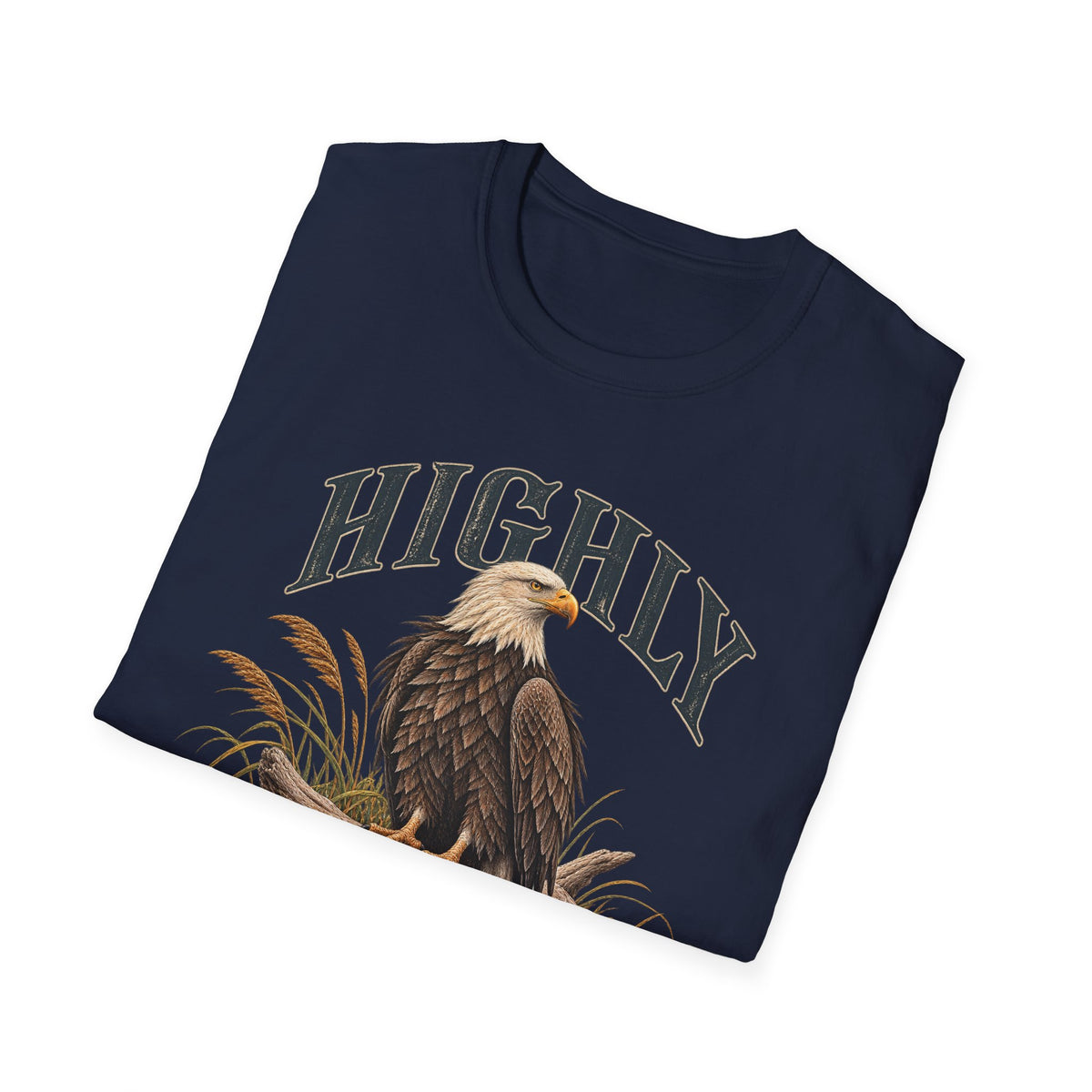 Highly Observant Soft Style Eagle T-Shirt