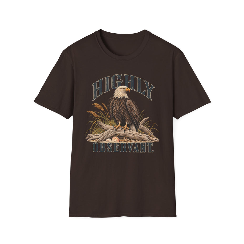 Highly Observant Soft Style Eagle T-Shirt