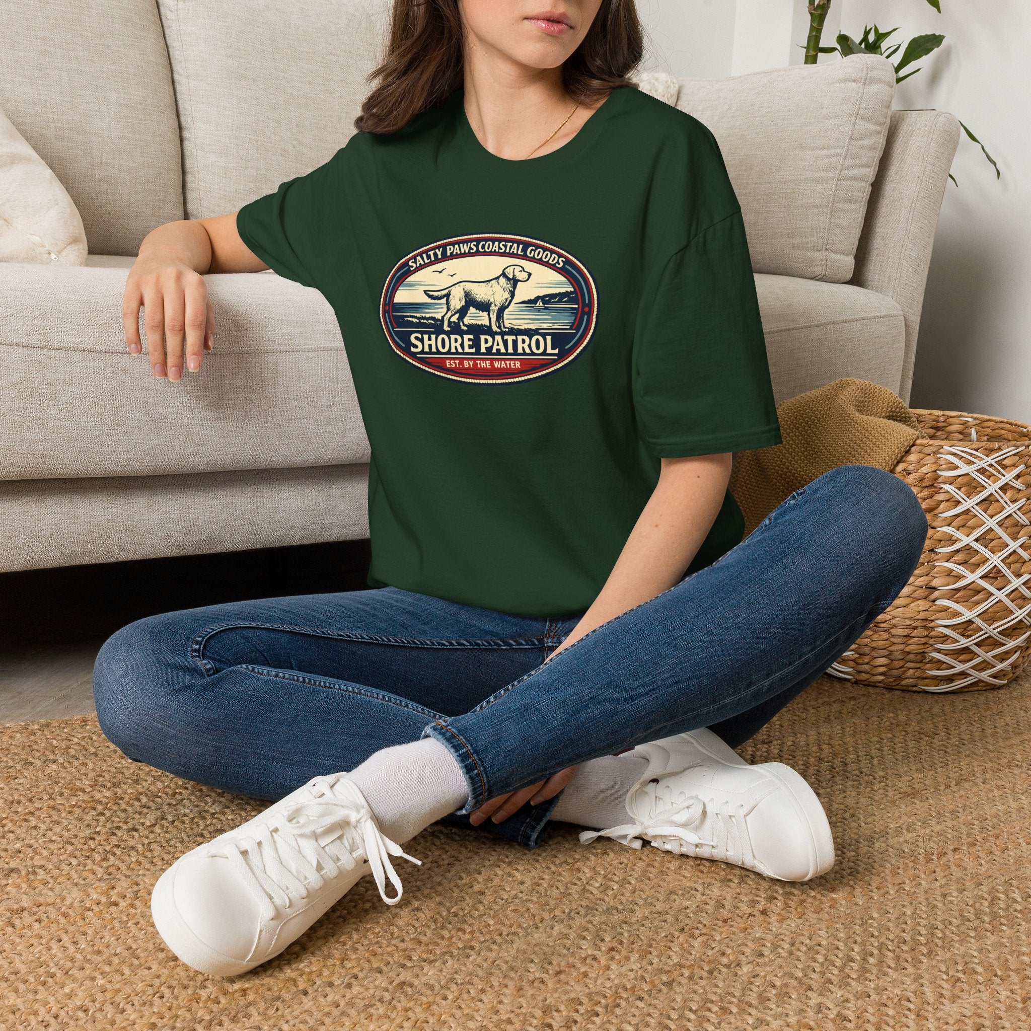 Shore Patrol Oval T-Shirt