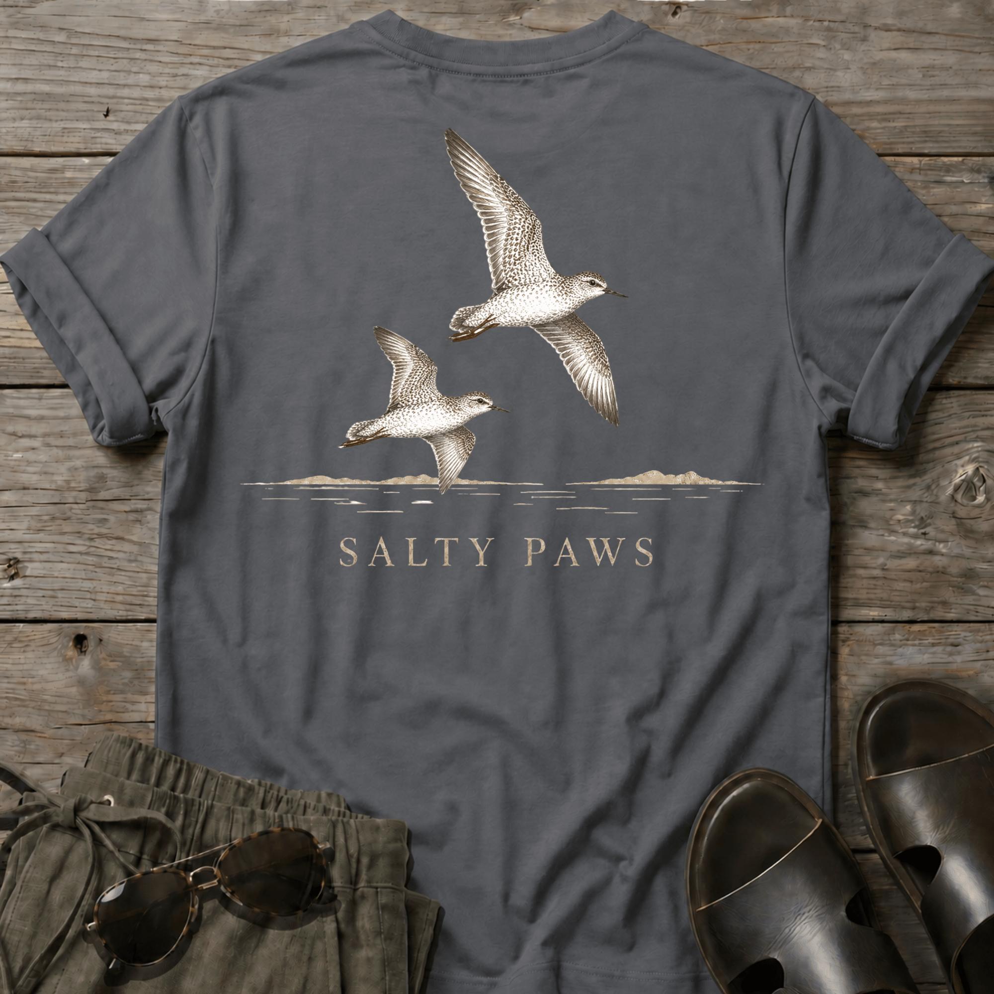 2 Sandpipers in Flight BACK DESIGN