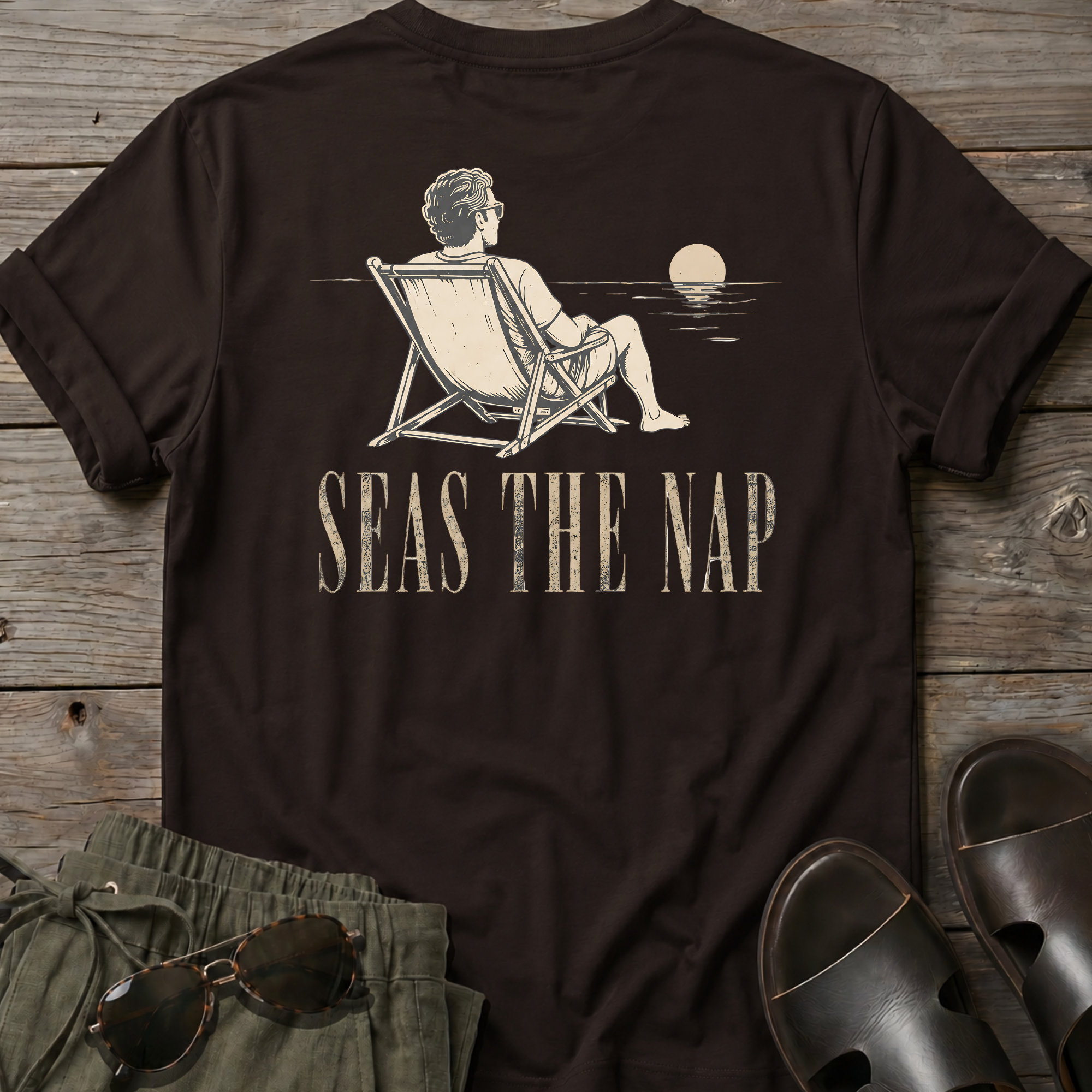 Seas the Nap BACK DESIGN T-Shirt