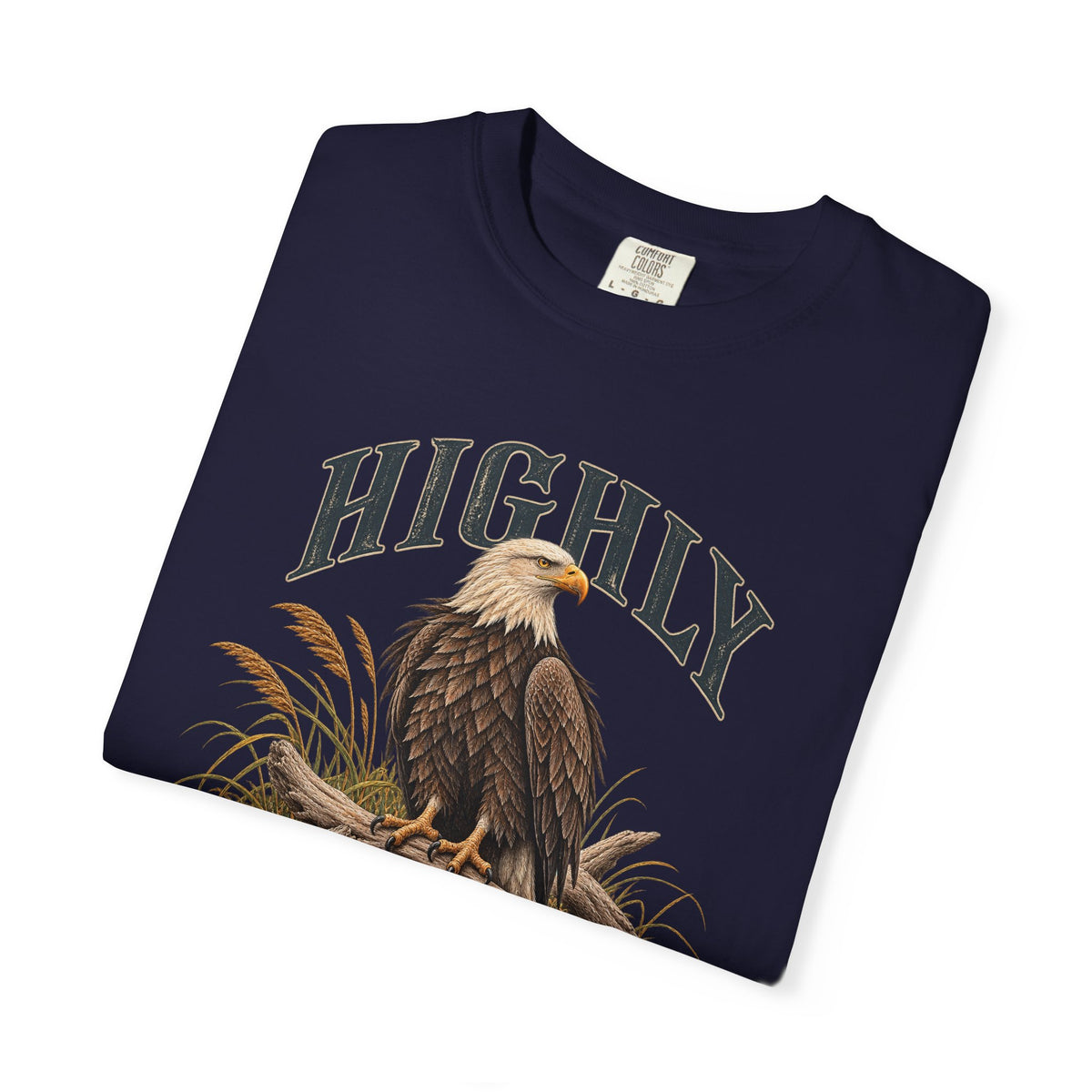 Highly Observant Eagle T-Shirt Comfort Colors