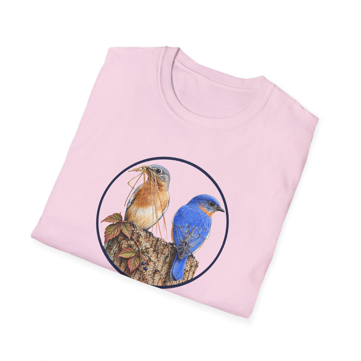 Eastern Bluebirds T-Shirt, Salty Paws coastal t-shirt