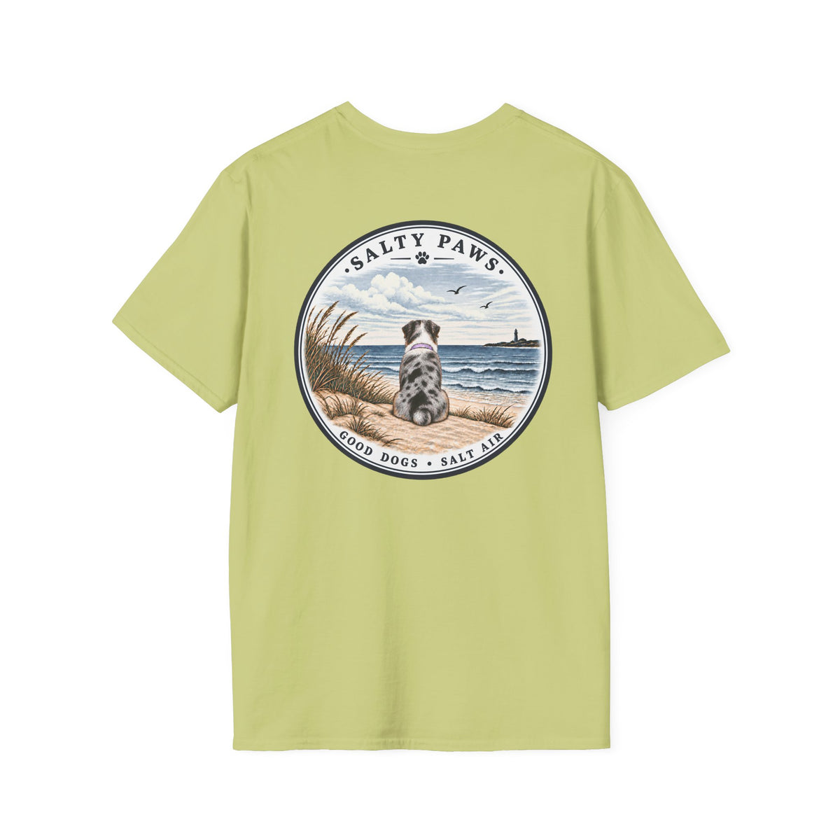 Never Swim Alone Aussie BACK T-Shirt