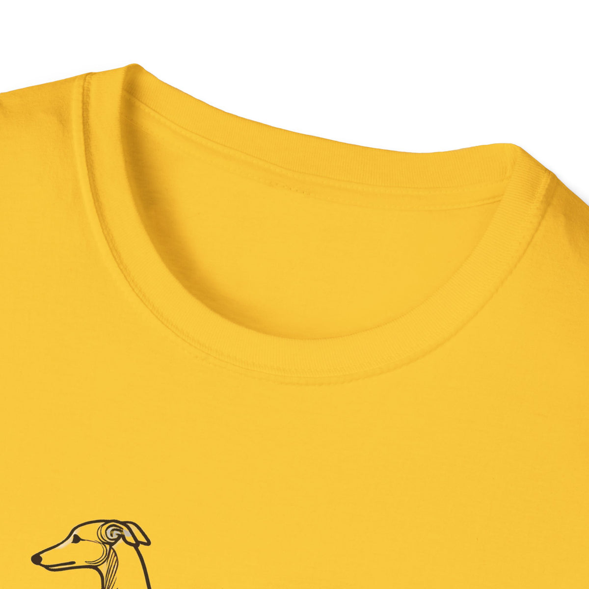 Greyhound Line Drawing T-Shirt