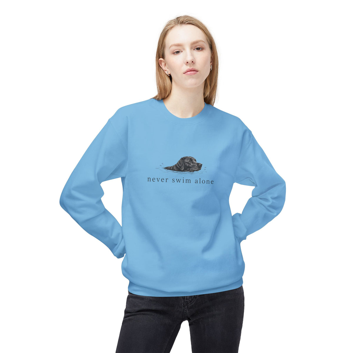 Never Swim Alone - Midweight Sweatshirt