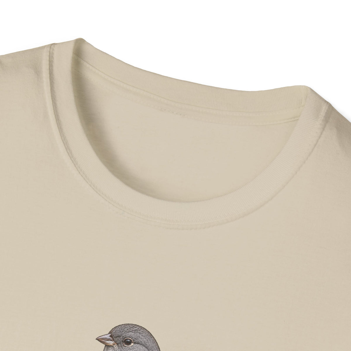 Gray Bird Blossom T-Shirt