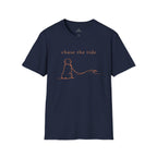 Bernese Mtn Dog Beach Ocean Line Art Tee
