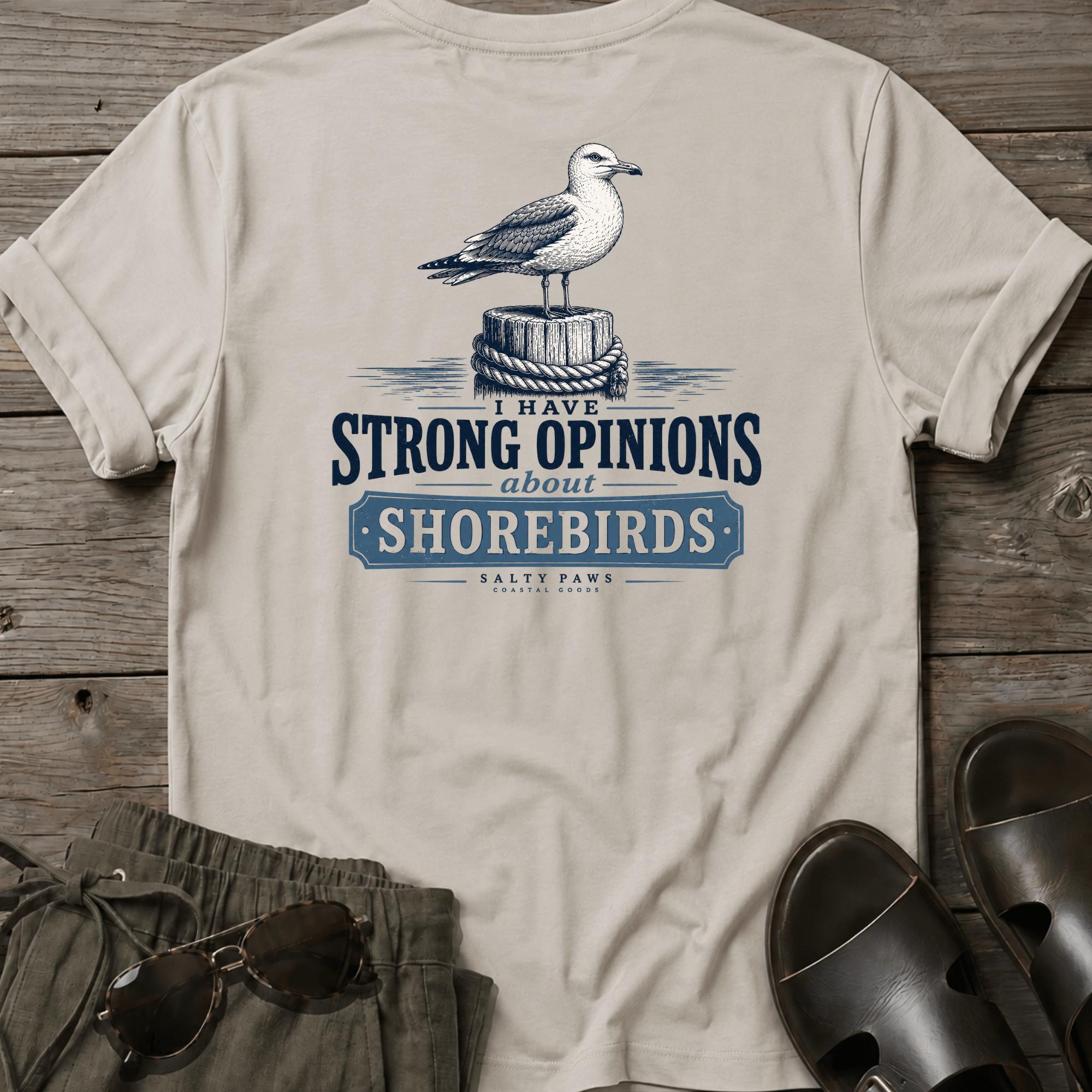 Gull Strong Opinions T-shirt BACK DESIGN