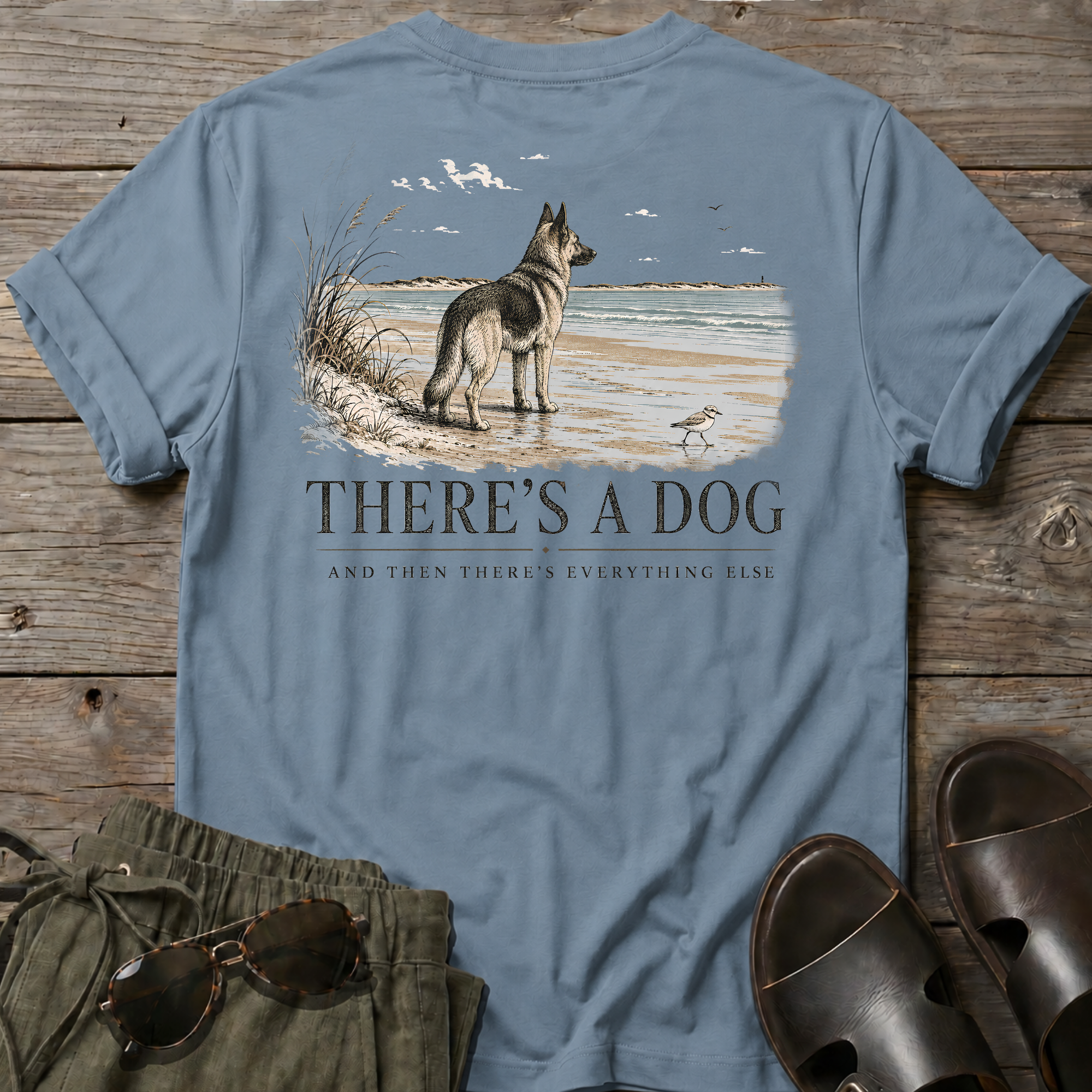 There's a Dog, then everything else BACK DESIGN