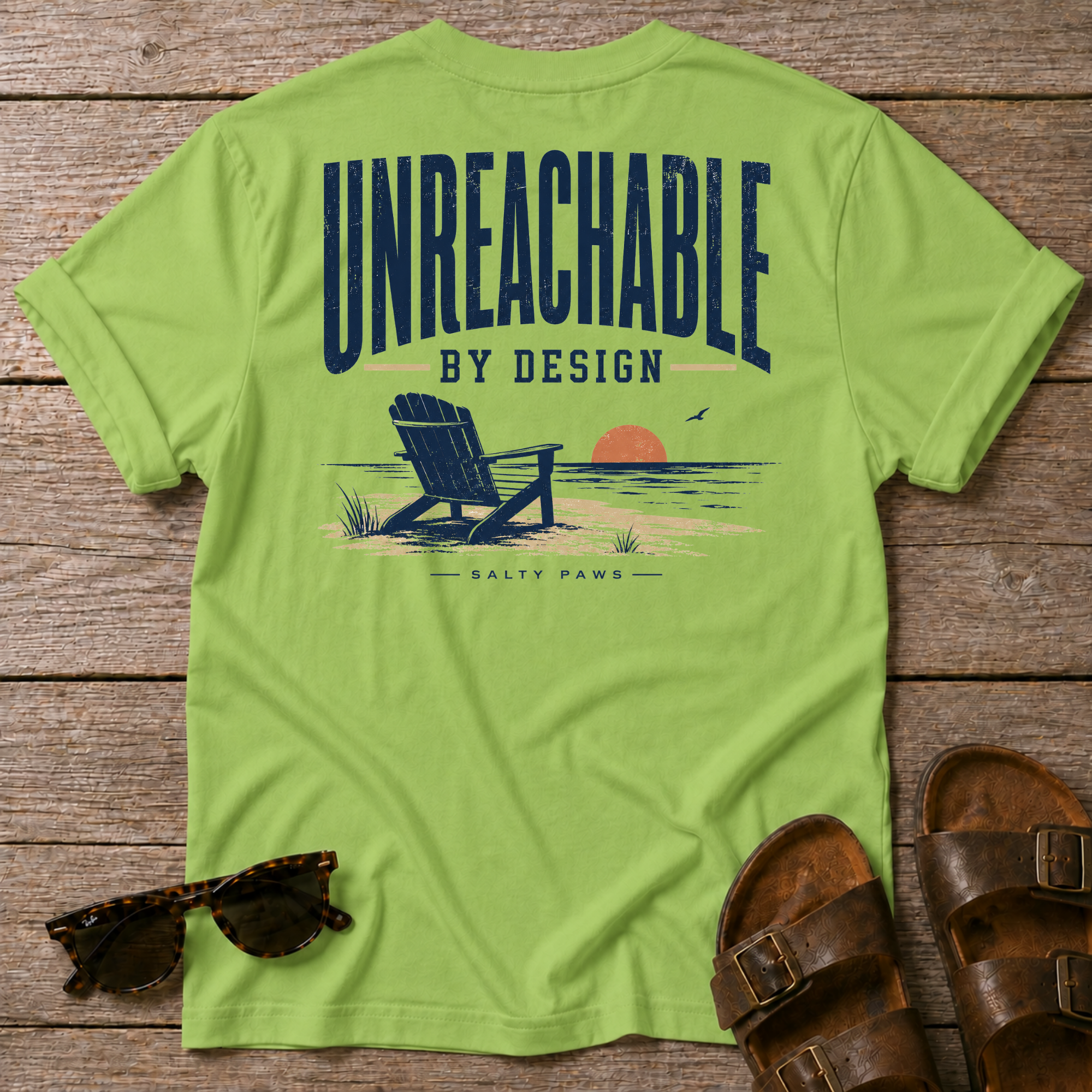 Unreachable BACK DESIGN T-Shirt — Art Tee